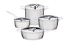 Alessi Ensemble de pots et de casseroles de 7 pièces