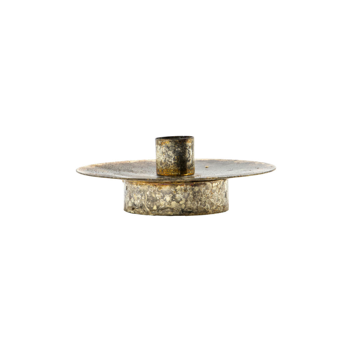 Huslæge Candle Holder, HDSIMB, Antique Metallic