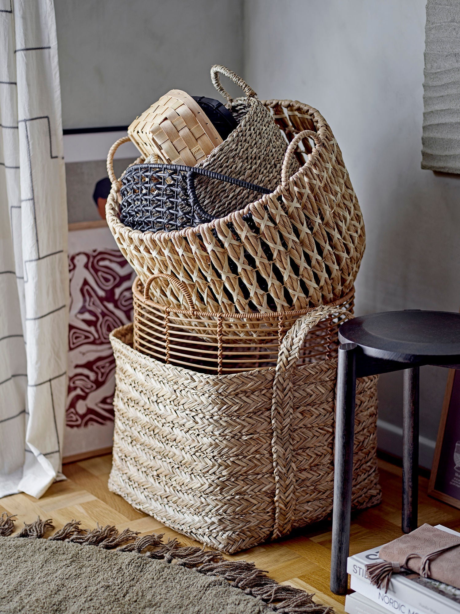 Baneta Bloomingville Lyng, Naturaleza, Rattan