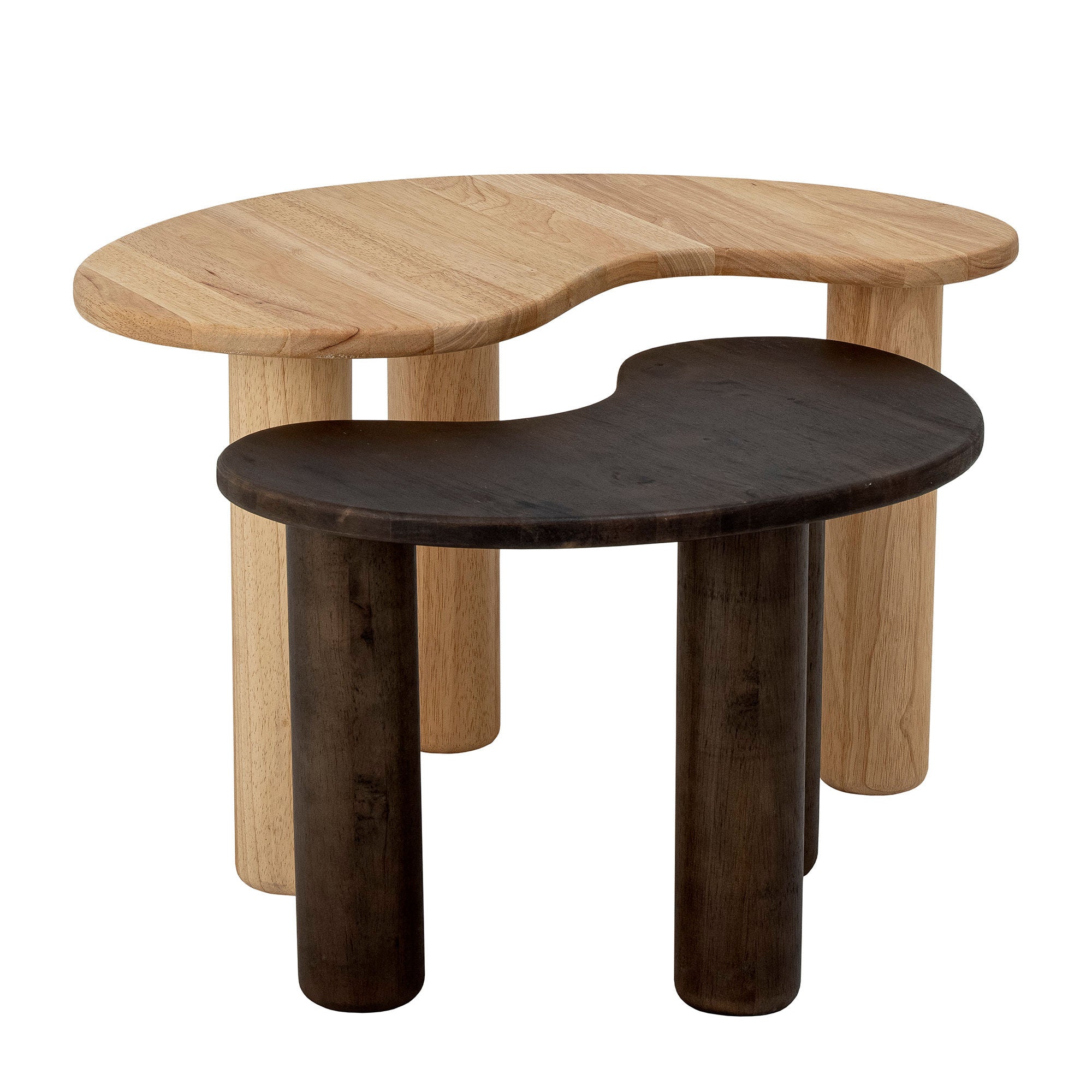 Table basse Bloomingville Luppa, marron, bois de caoutchouc