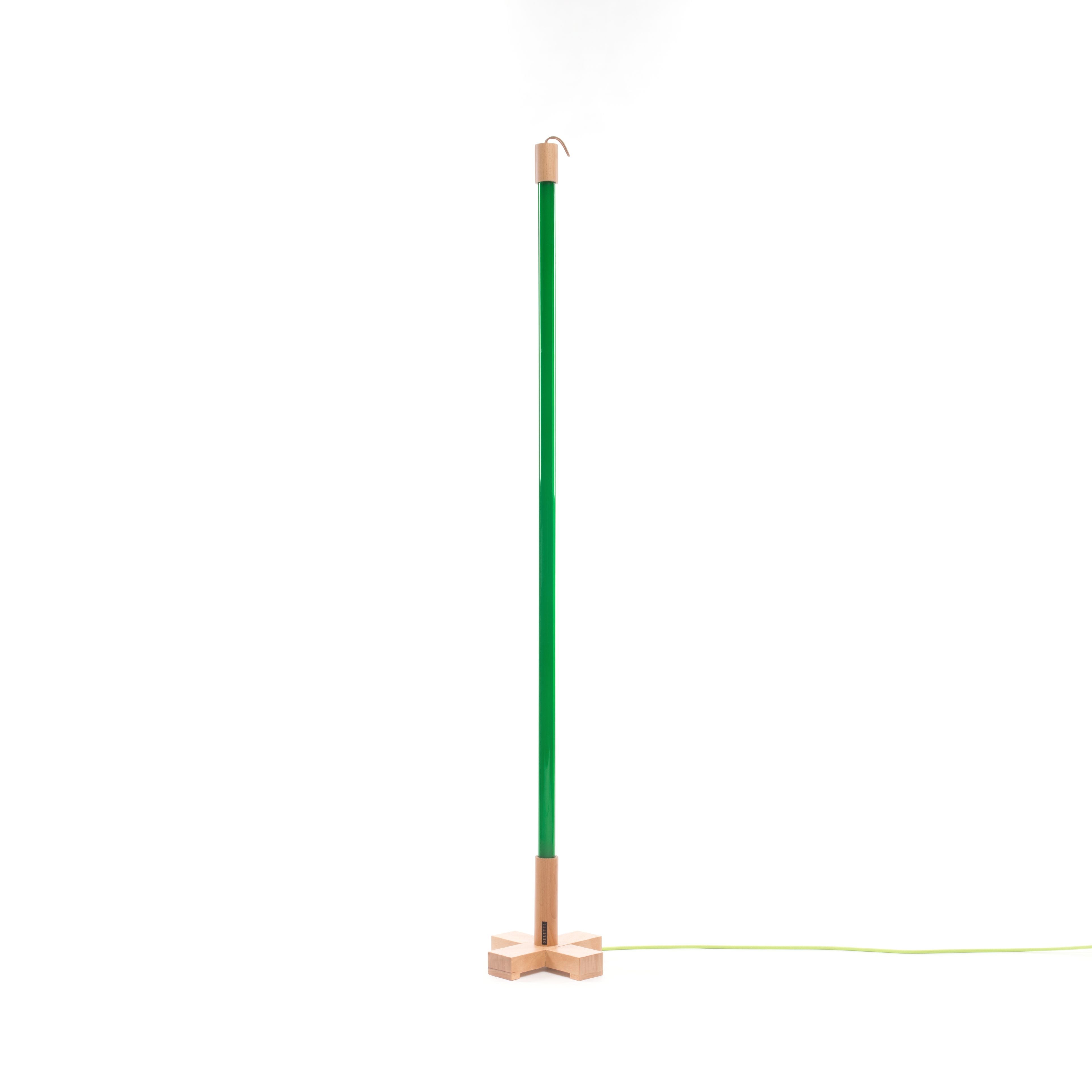 Seletti Linea LED -lamp, groen