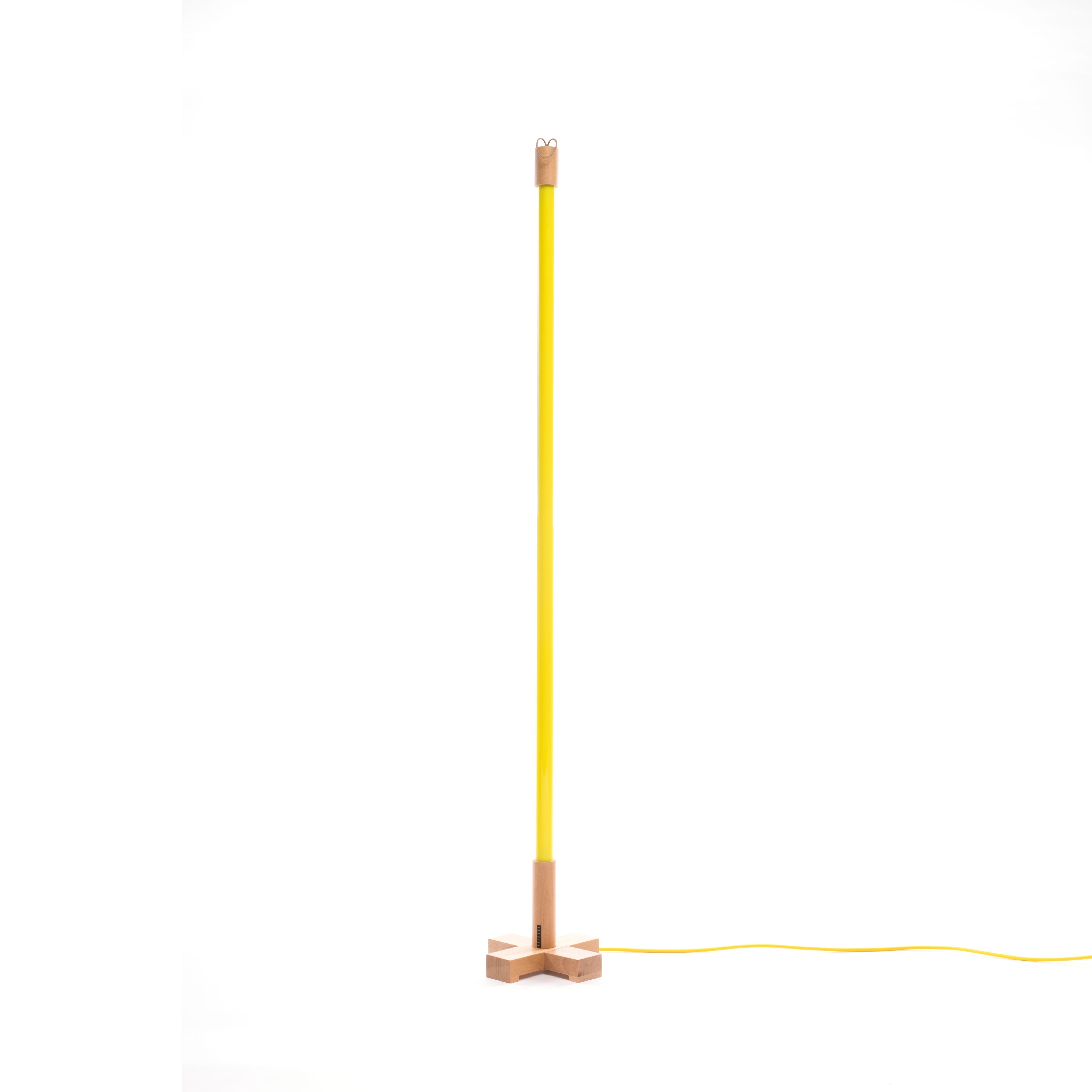 Seletti Linean LED -lamppu, keltainen