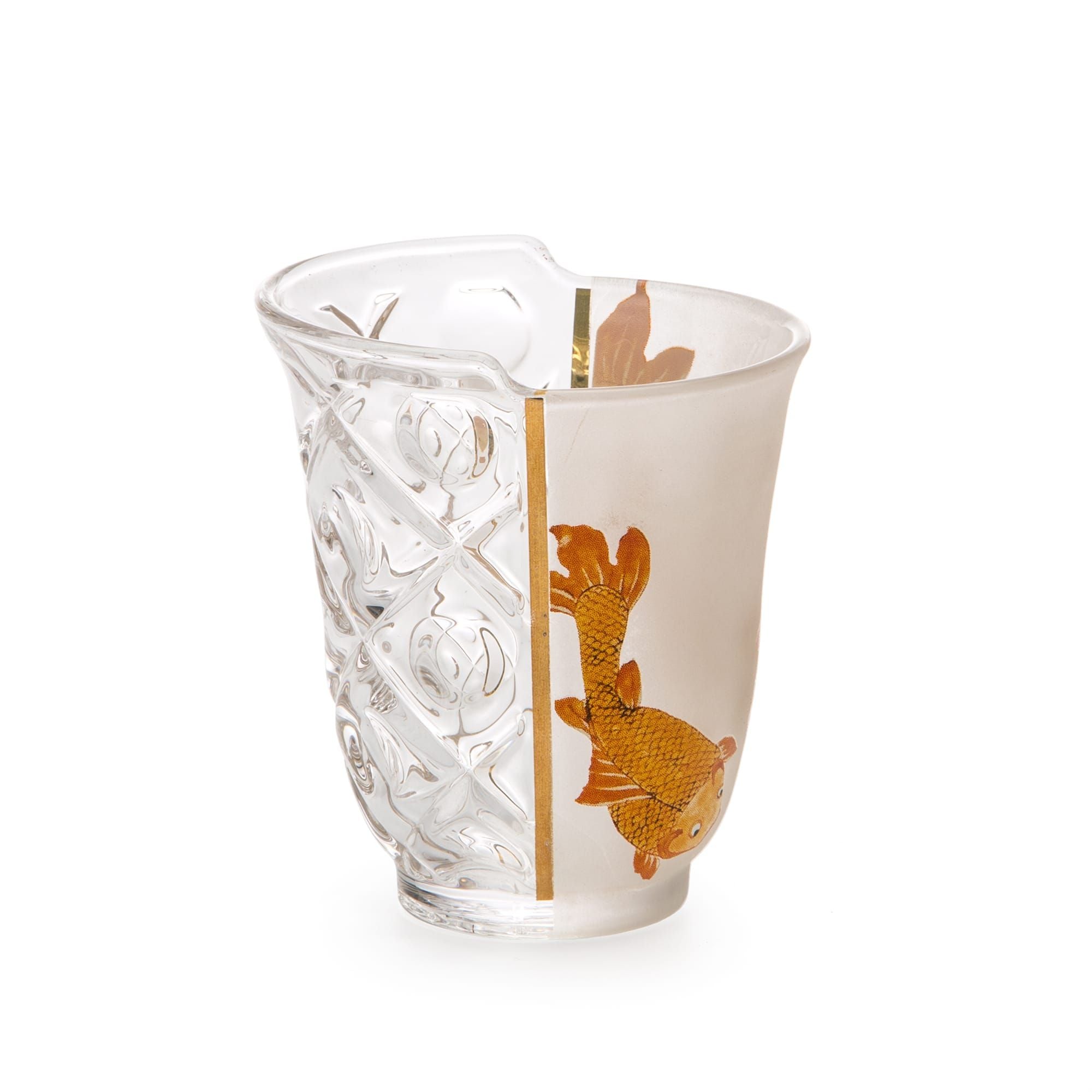 Seletti Ensemble hybride de 3 verre, Aglaura