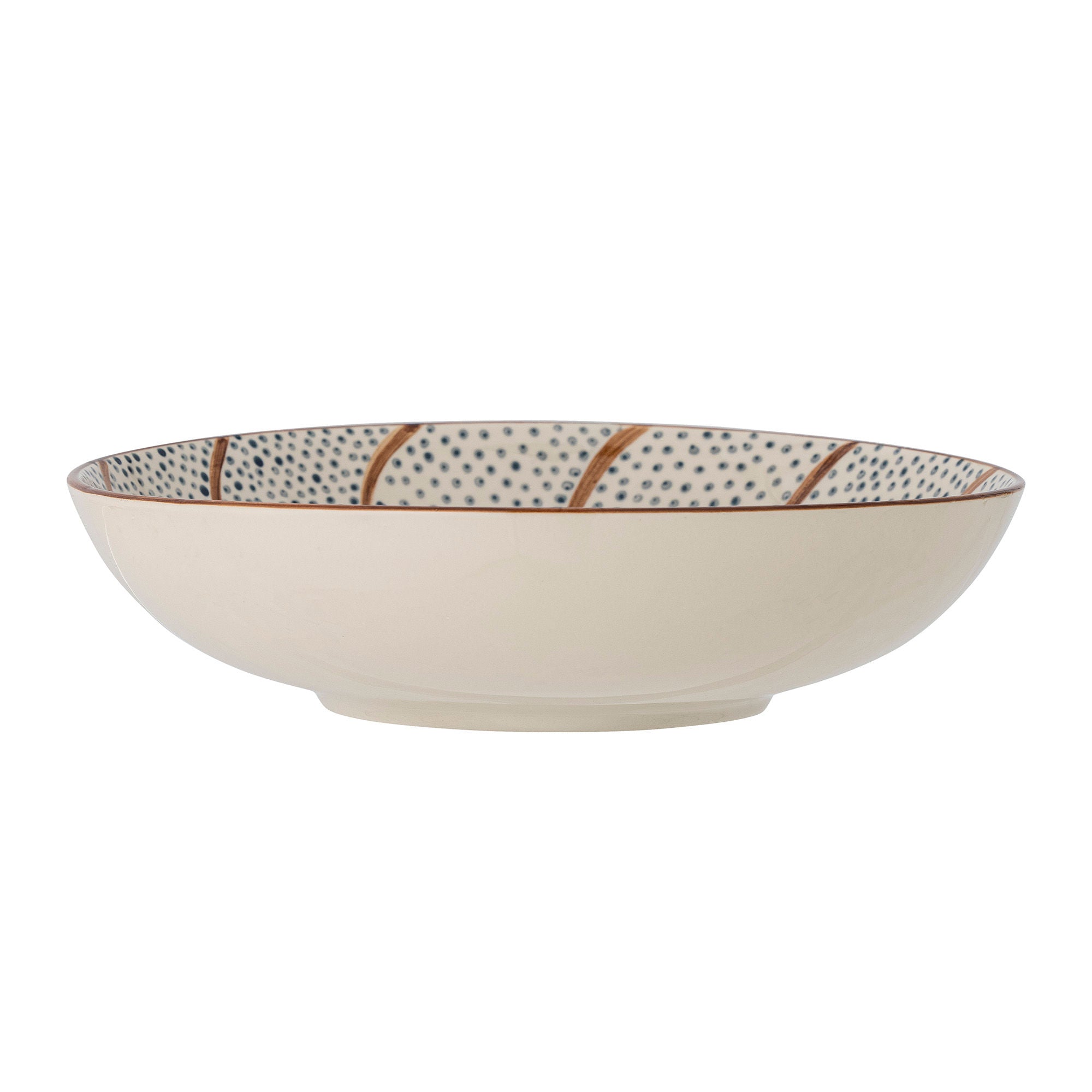 Bloomingville Heikki Bowl, Brown, Steingware