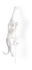 Seletti Monkey indoor lamp wit, hangende linkerhand