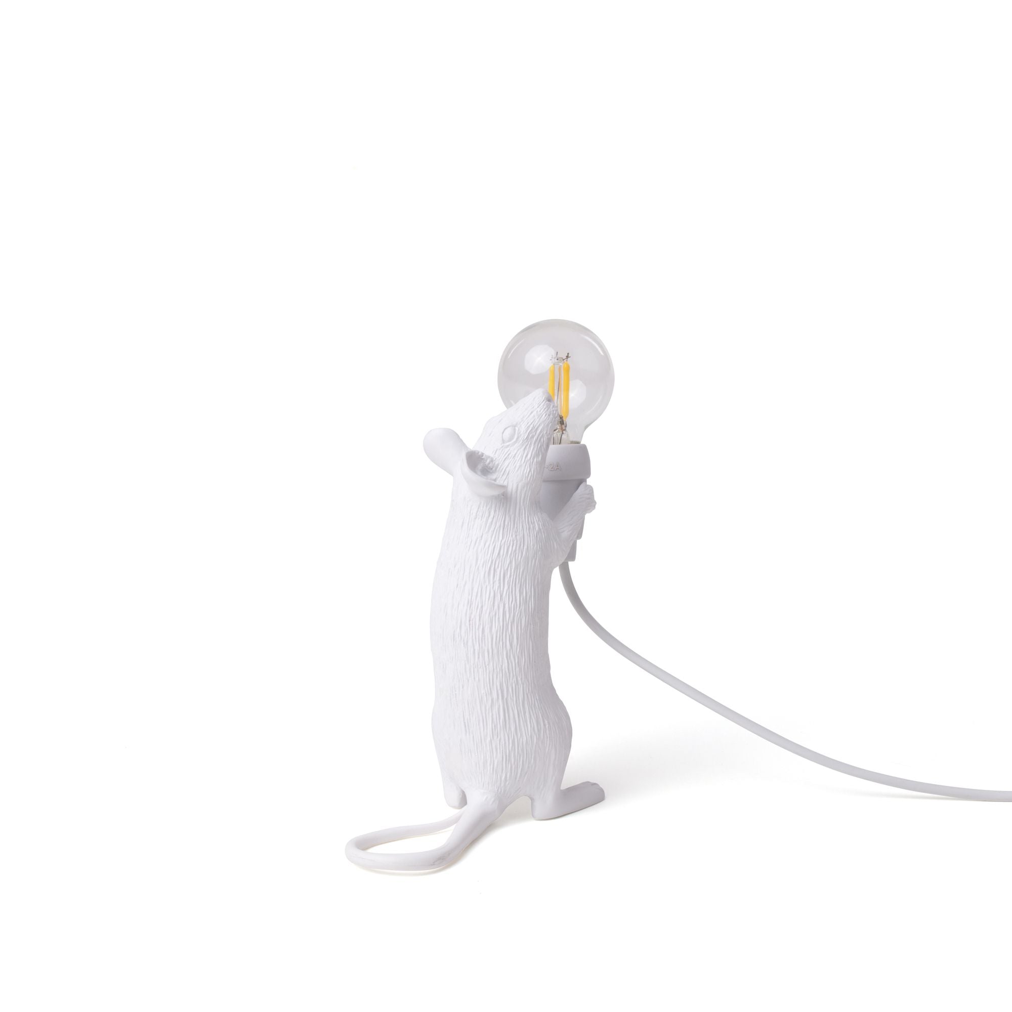 Seletti Étape de lampe de souris, blanc