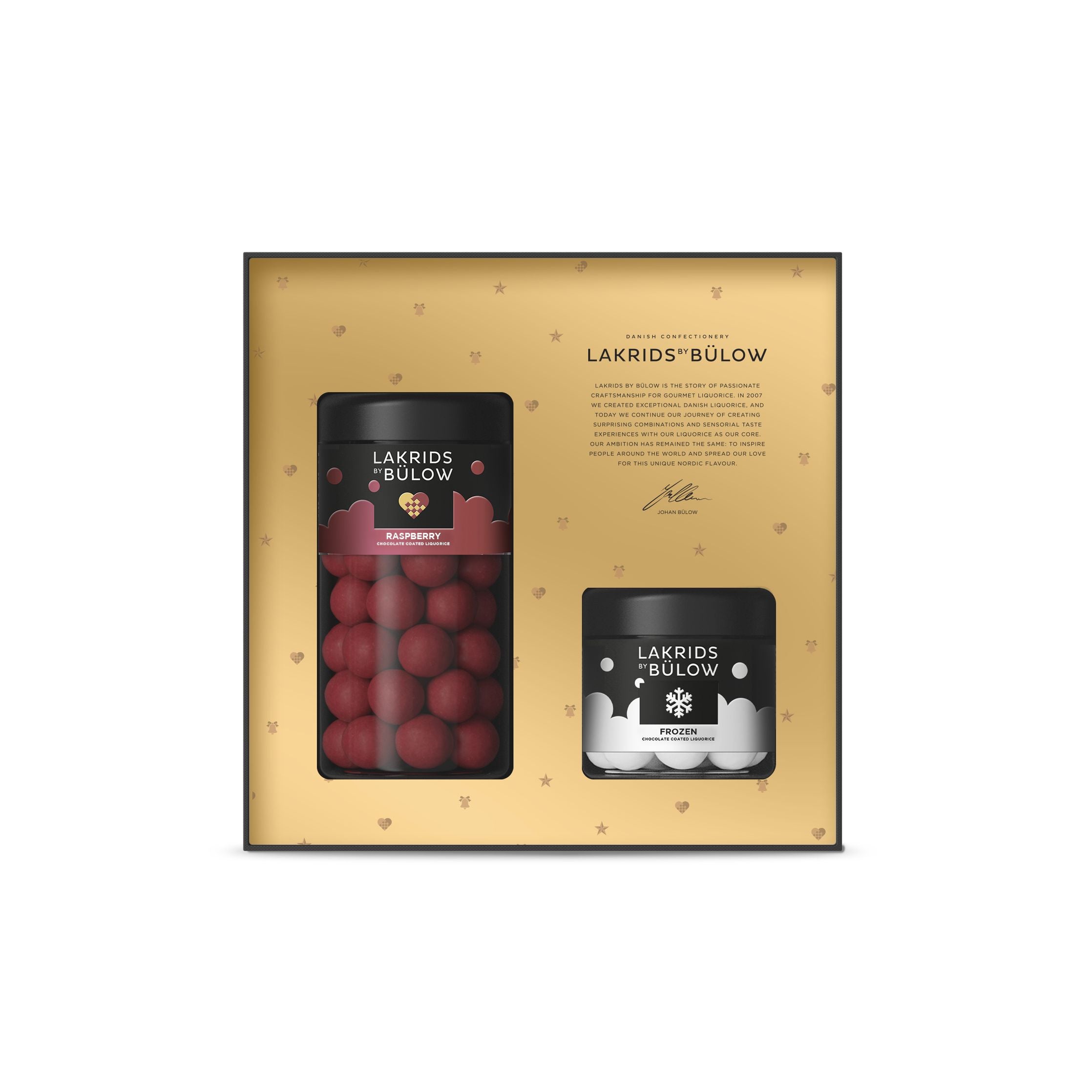 Lakrids by Bülow Winter Black Box Crispy Raspberry/Frozen Mint, 420G