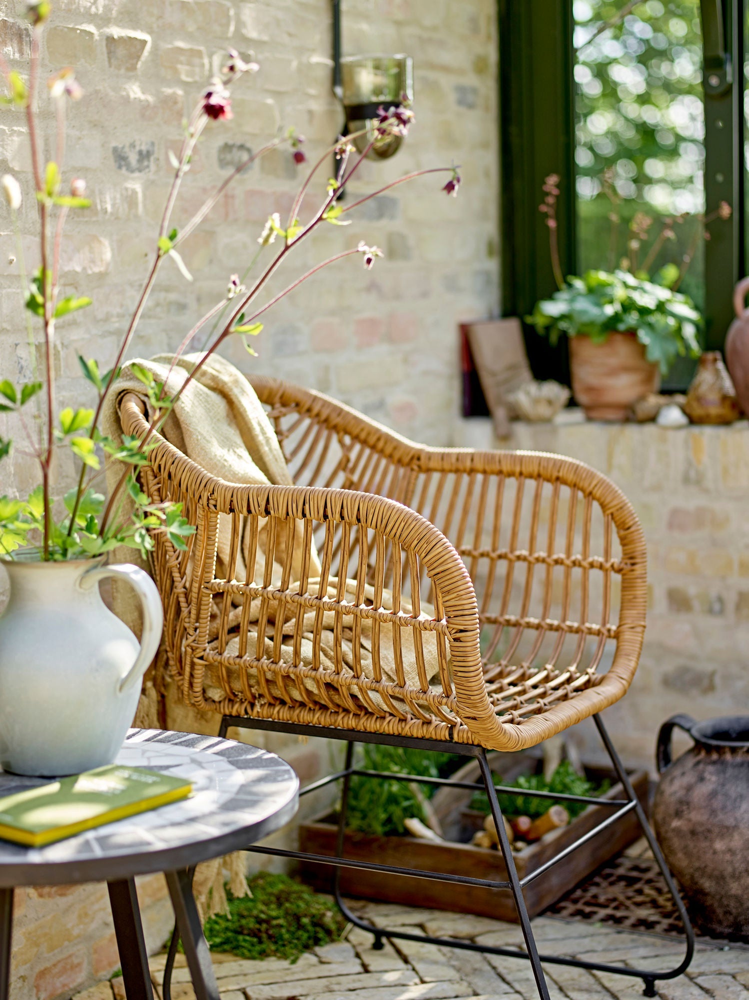 Chaise salon de Bloomingville Collin, Nature, Polyrattan