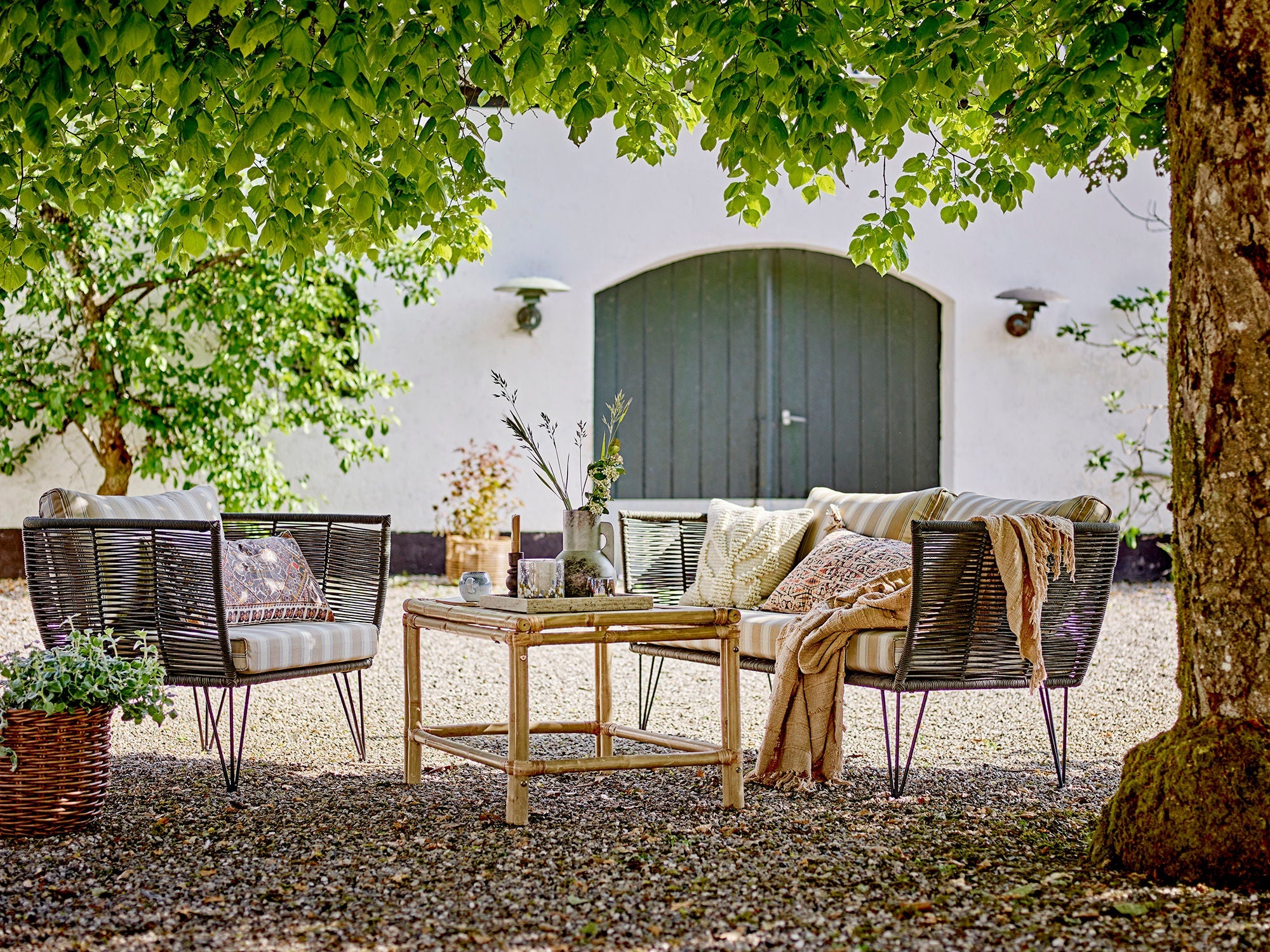 Table basse de Bloomingville, nature, bambou