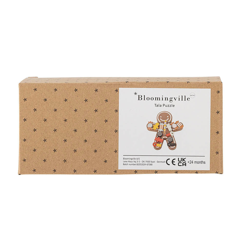 Bloomingville Mini Tala Play Set, Essen, Brown, MDF