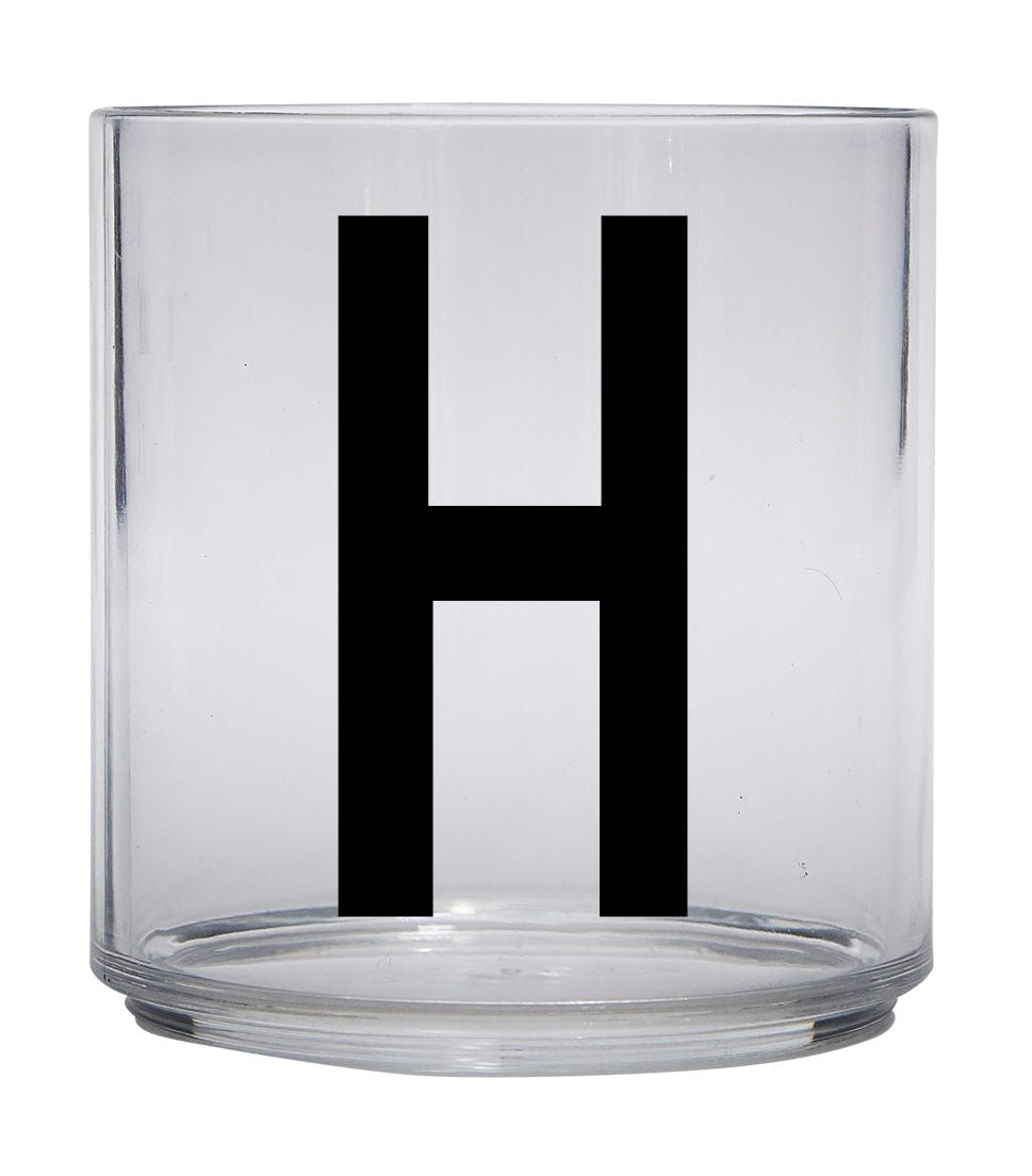 Design Letters Kids Personal Tritan Brinking Glass, H