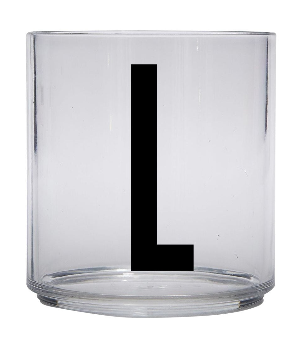 Design Letters Kids Personal Tritan Brinking Glass, L