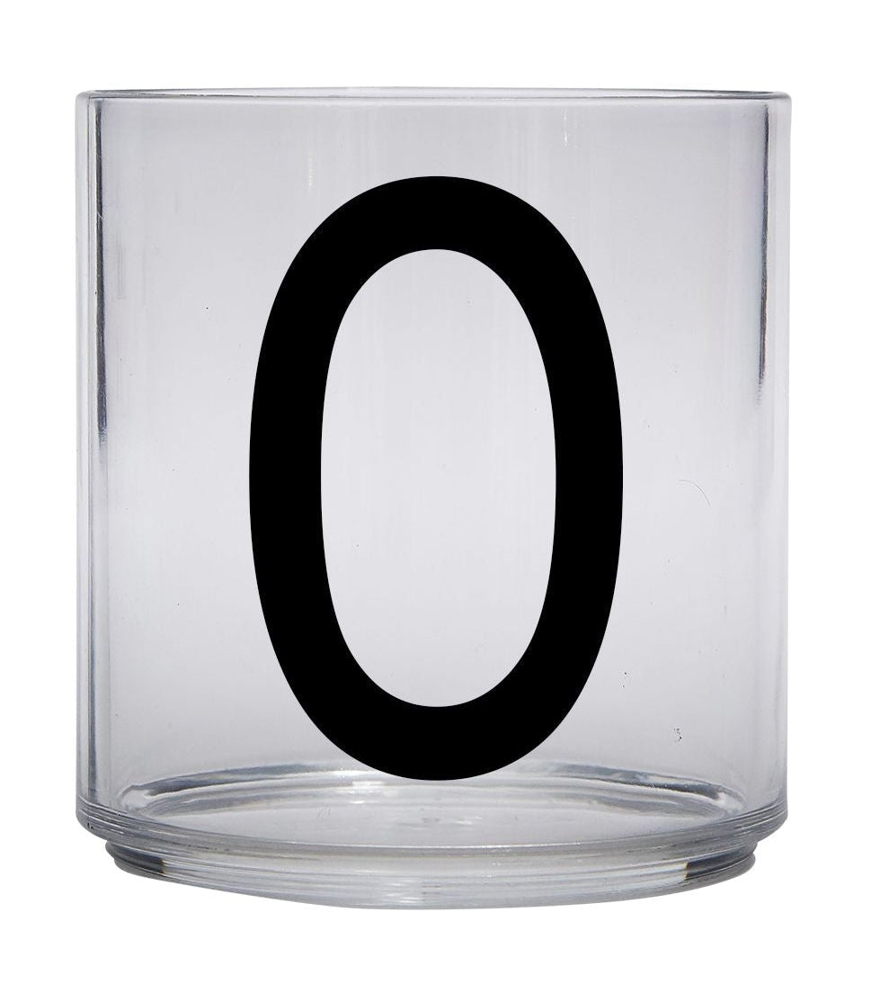 Design Letters Kids Personal Tritan Bere Glass, O