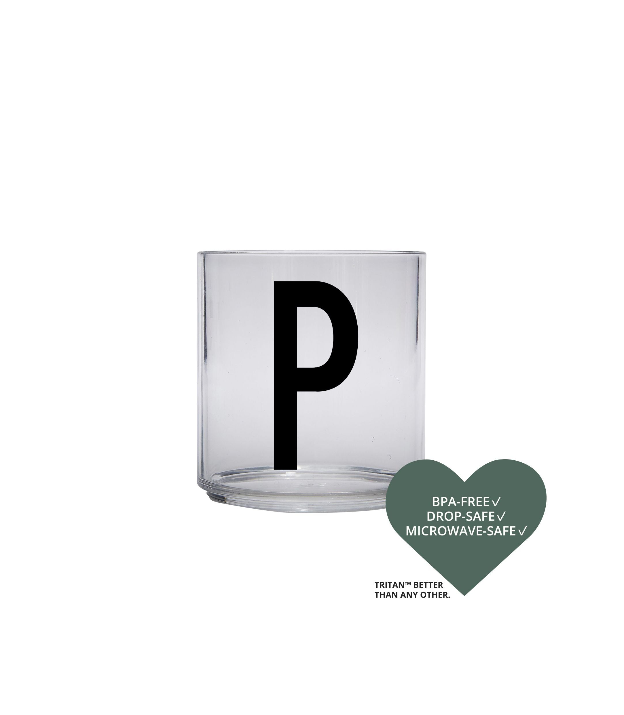 Design Letters Børn Personligt Tritan Drink Glass, P