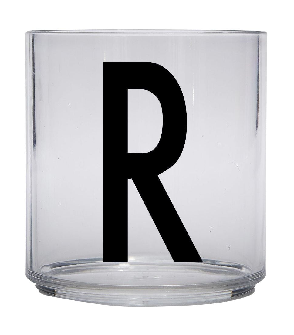 Design Letters Kids Personal Tritan Bere Glass, R