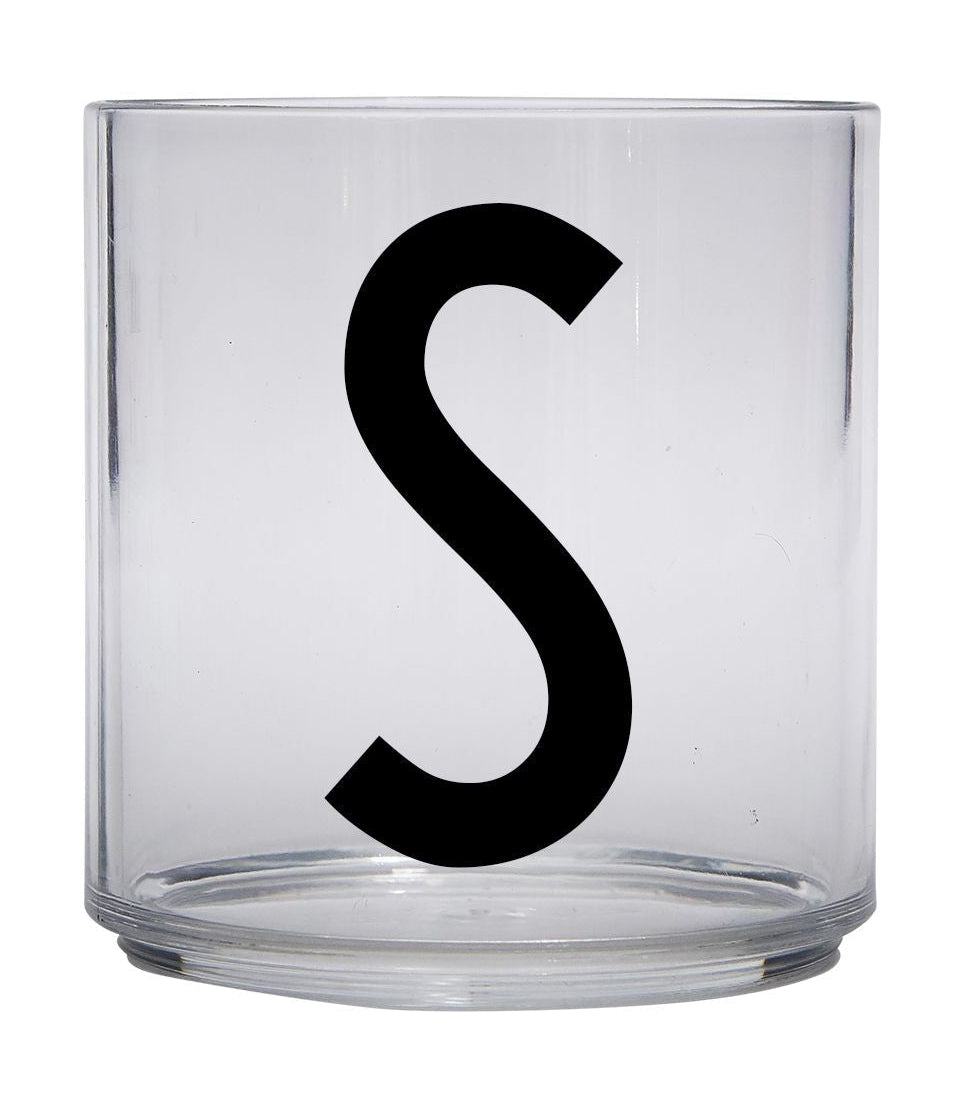 Design Letters Kids Personal Tritan Brinking Glass, S