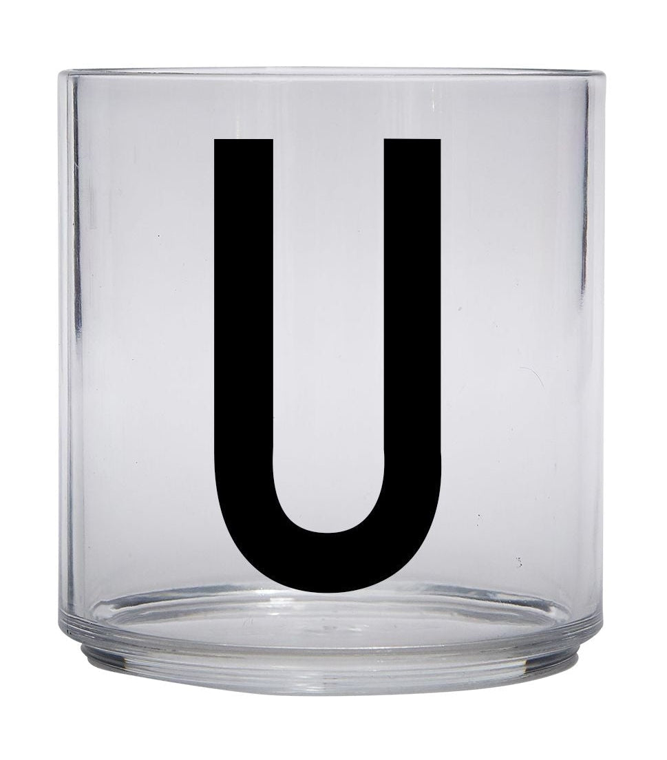 Design Letters Kids Personal Tritan Bere Glass, u