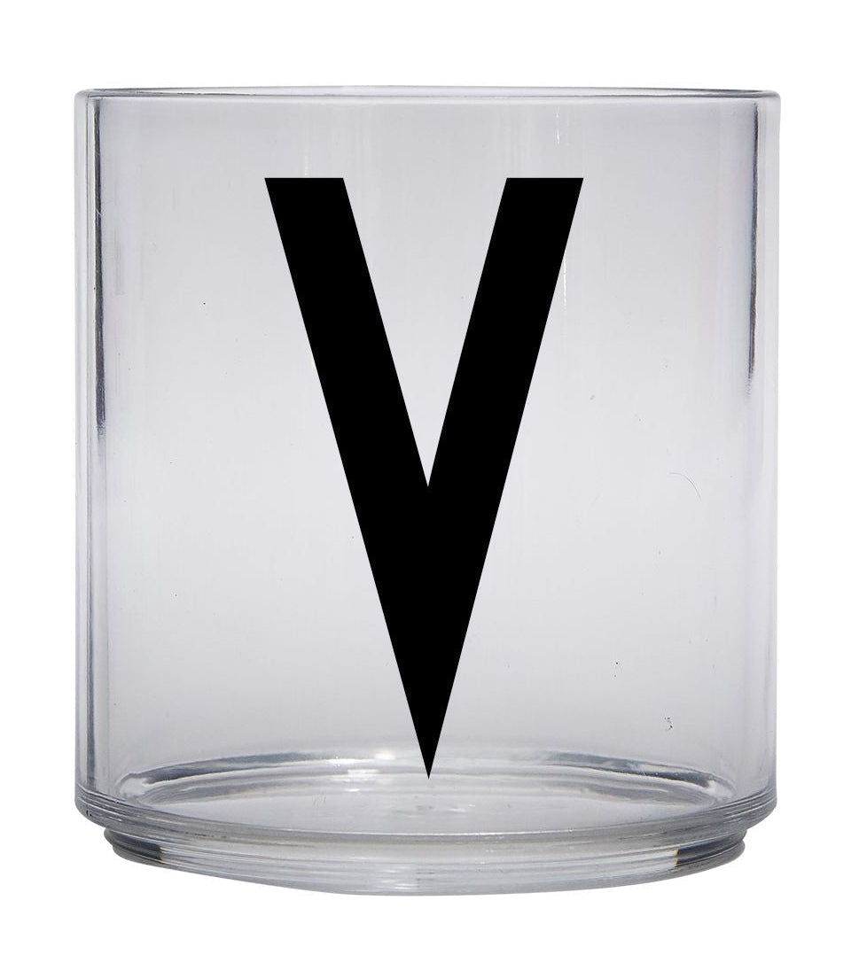 Design Letters Kids Personal Tritan Bere Glass, V