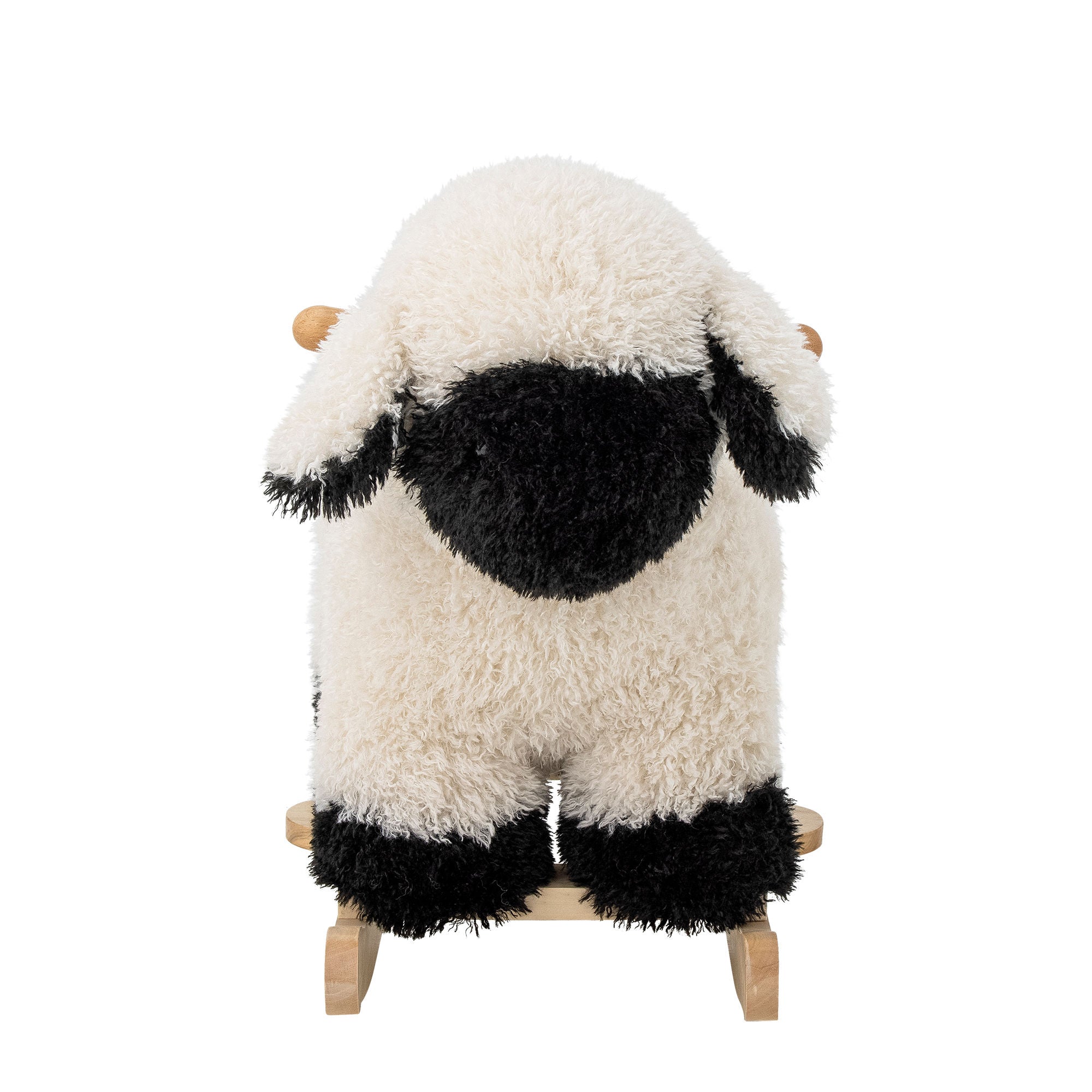 Bloomingville Mini Dolly Rocking Toy, Sheep, White, Polyester