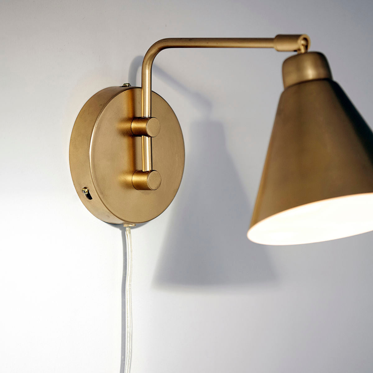 Hausarztwand Lampe, Hdgame, Messing