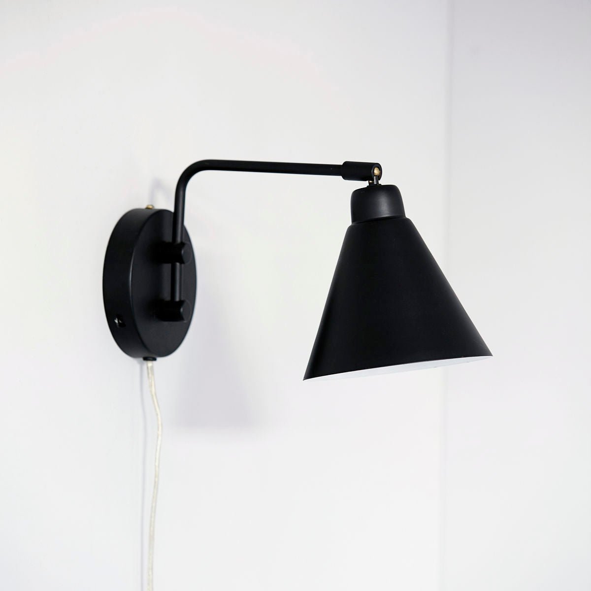 House Doctor Wall Lampe, Hdgame, schwarz