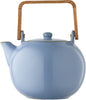 Bitz Teapot met thee -zeef 1,2 L, glanzende oceaan