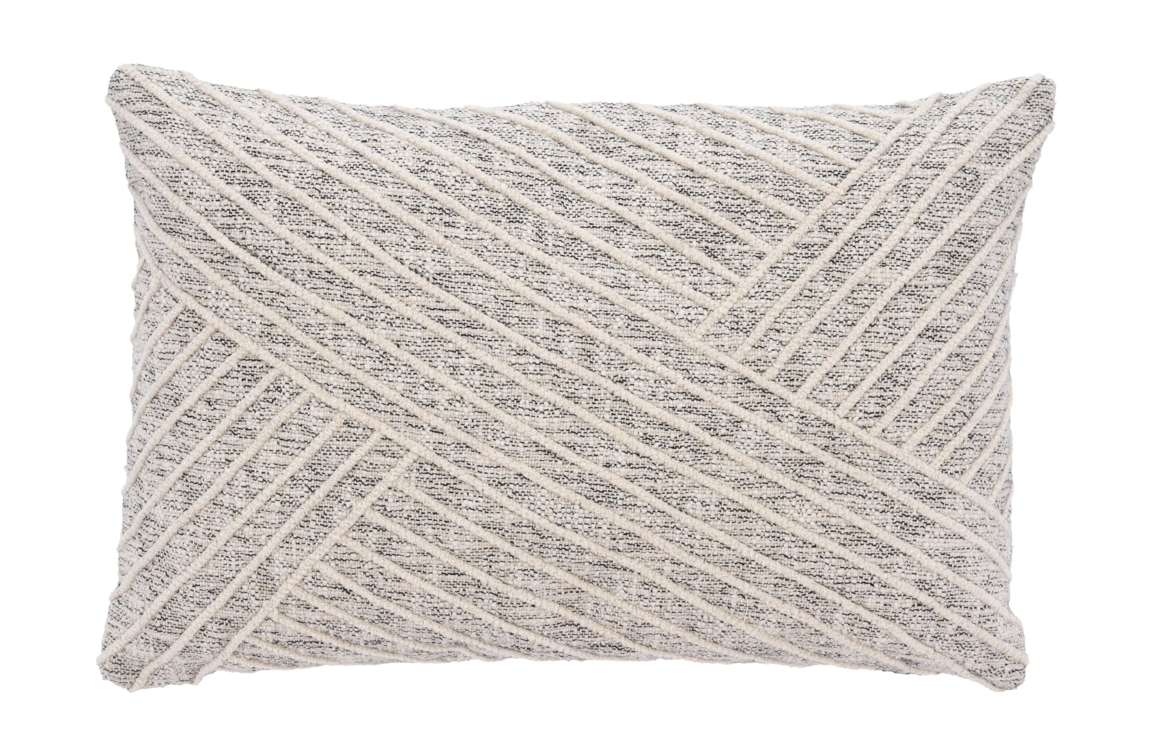 Copertura cuscino diagonale Södahl 40x60 cm, Offwhite