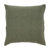 Södahl Couvercle de coussin en lin 50x50 cm, olive