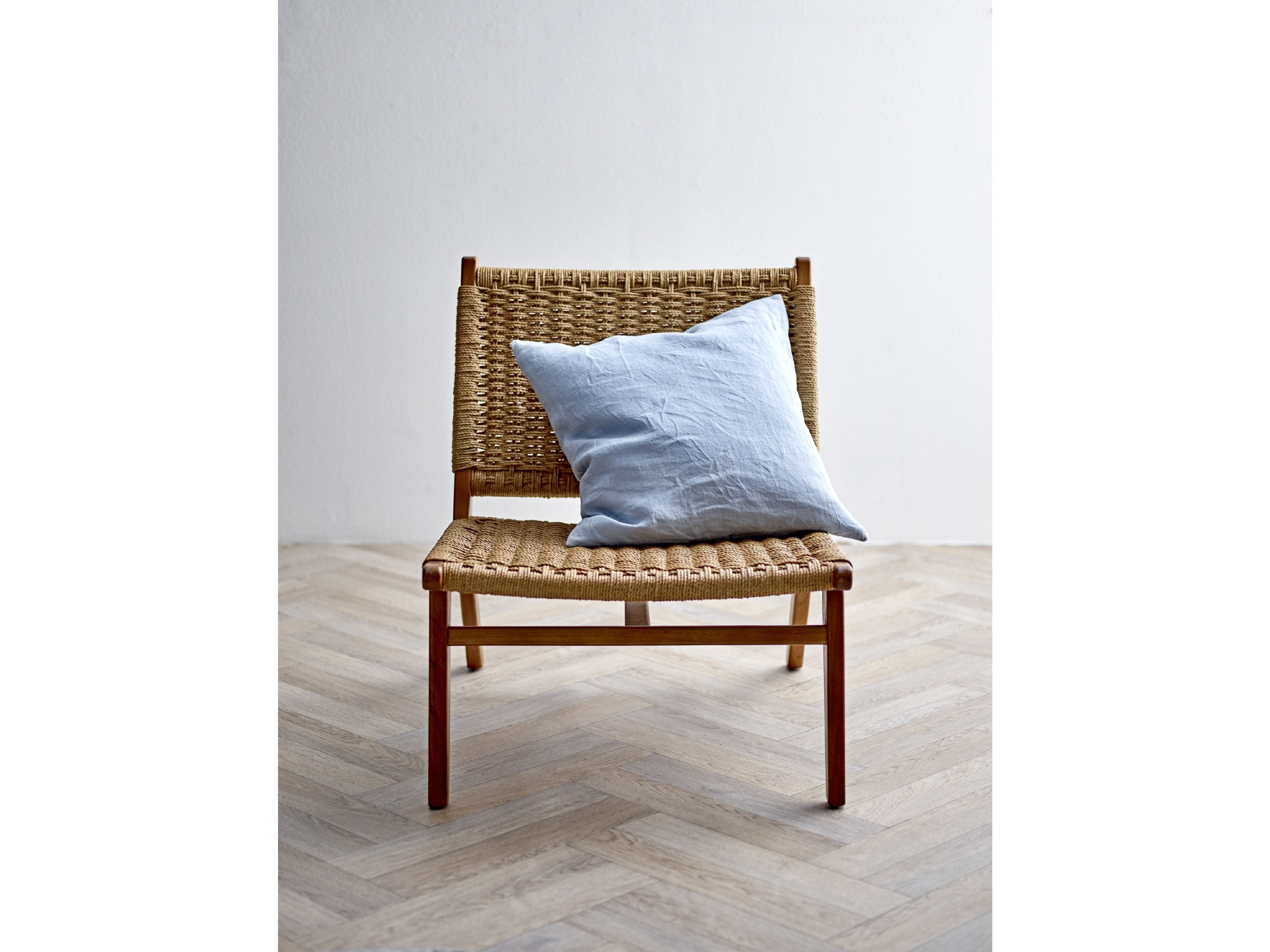 Södahl Linen Cushion Cover 50x50 Cm, Linen Blue