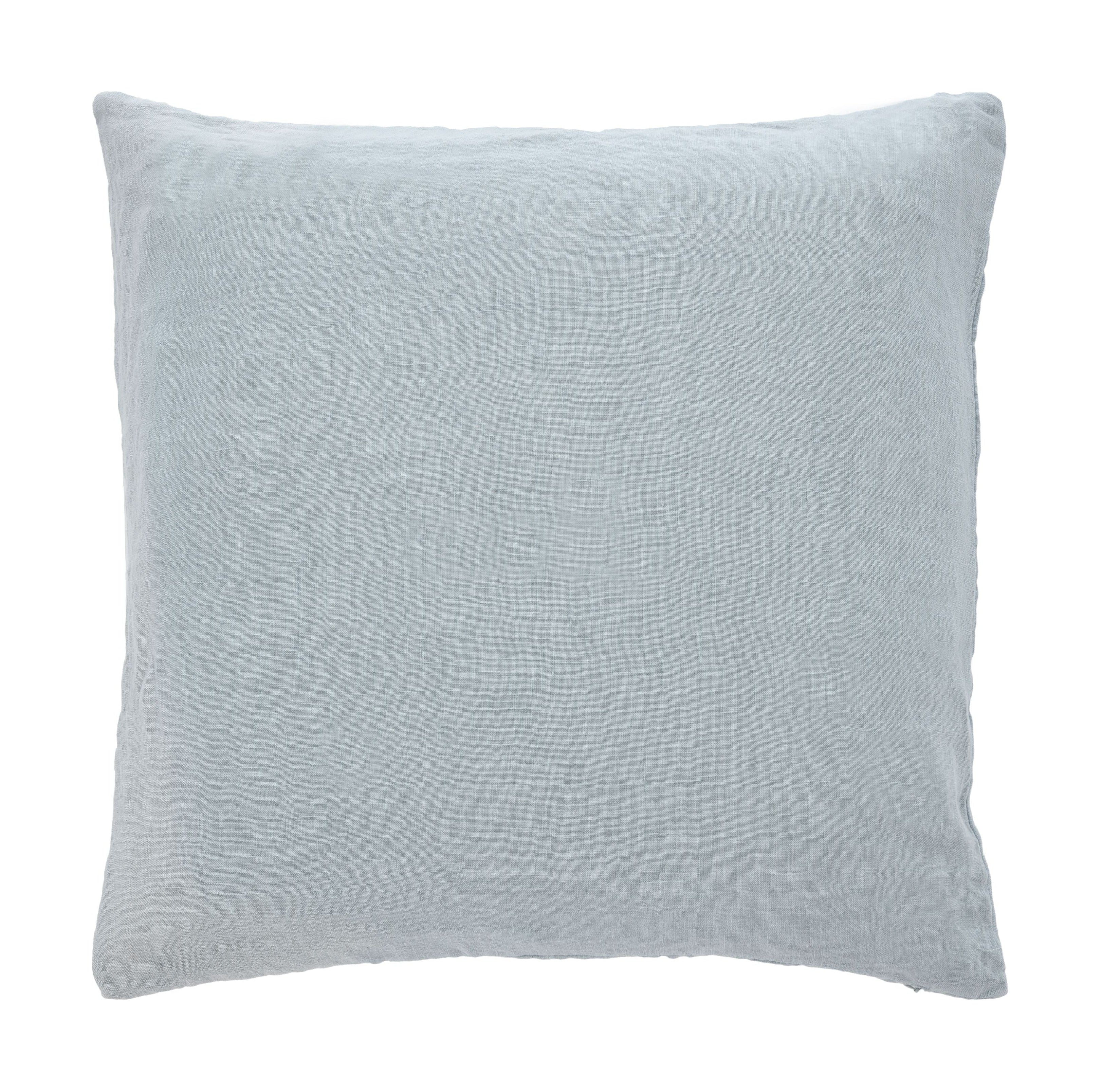 Copertina di cuscino di lino Södahl 50x50 cm, blu in lino
