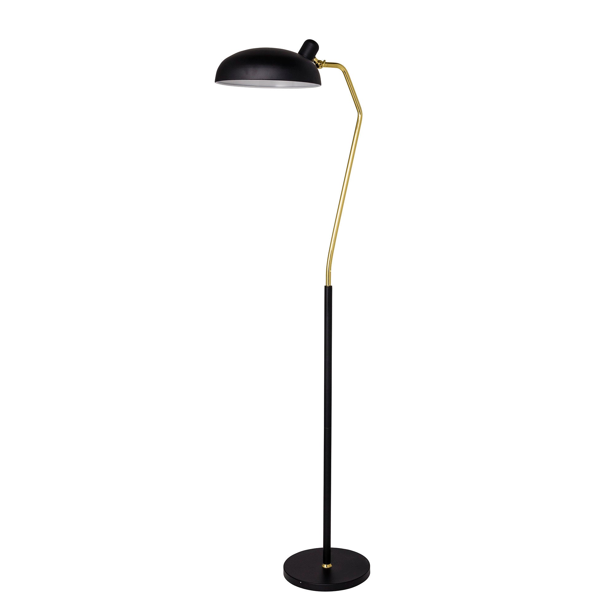 Bloomingville Roseanna golvlampa, svart, metall