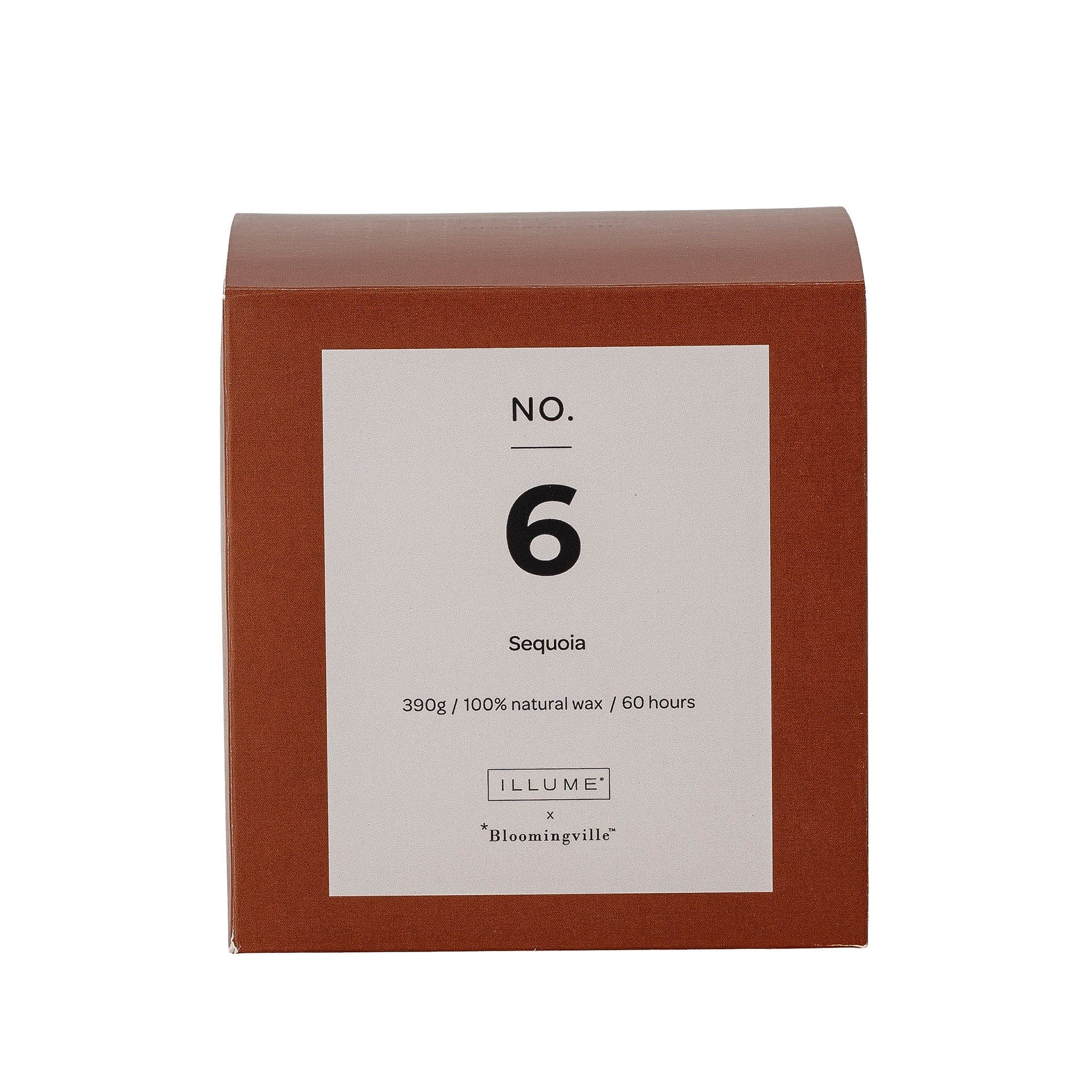 Illume X Bloomingville No.6-Sequia Scent Candle，Brown，Wax