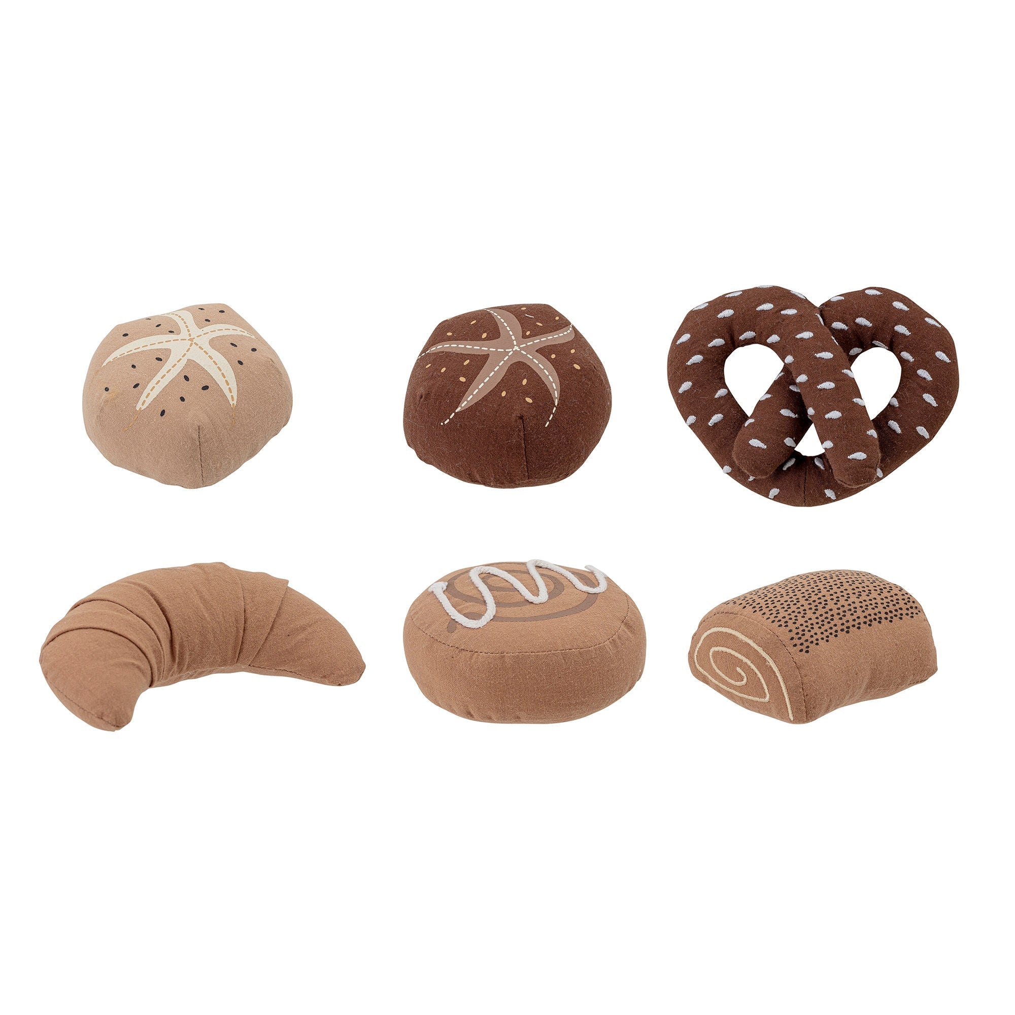 Set da gioco Bloomingville Mini Snorre, cibo, marrone, cotone