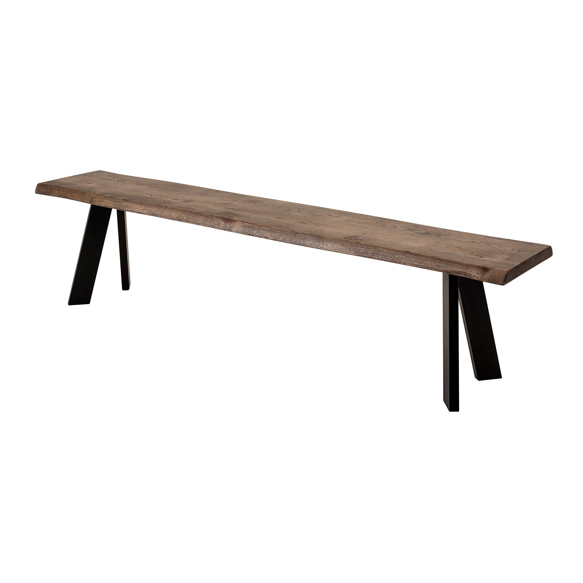 Bloomingville Raw Bench, Brown, FSC® 100%, eiken