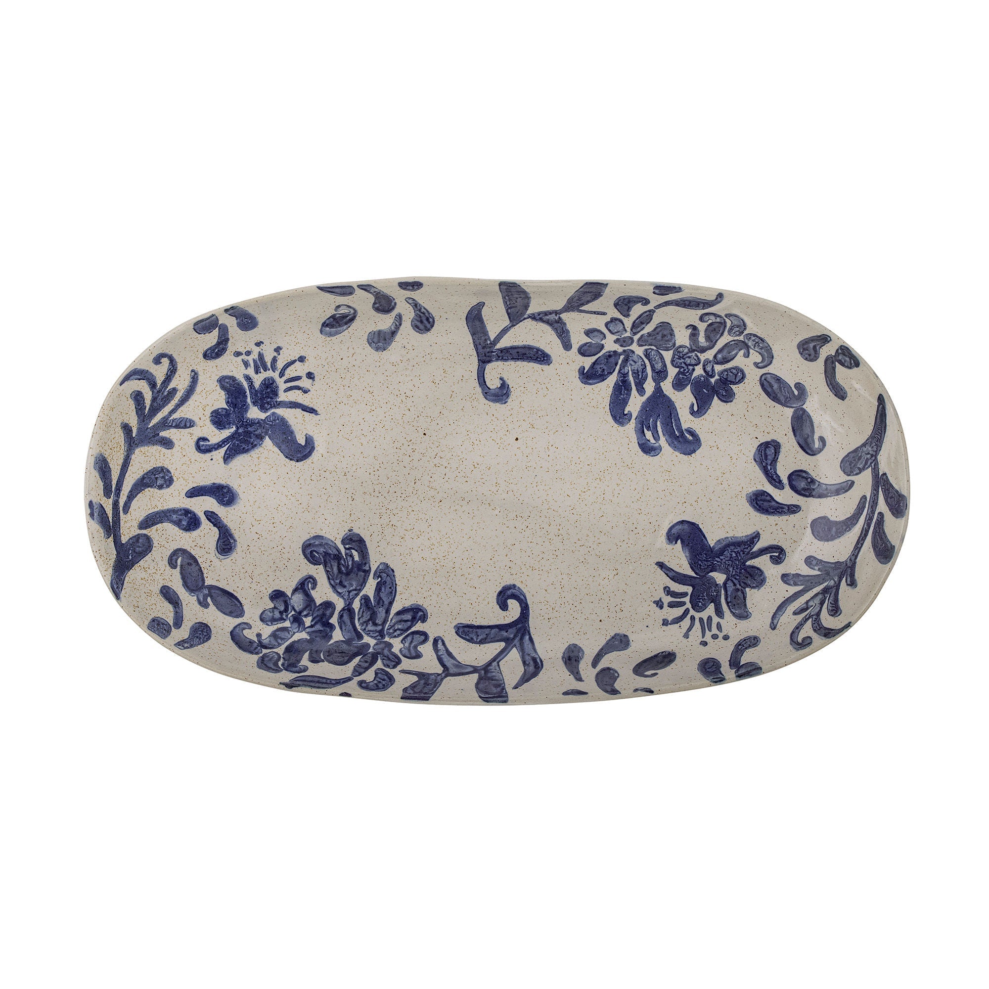 Collezione creativa Petunia Serving Plate, Blue, Goneware