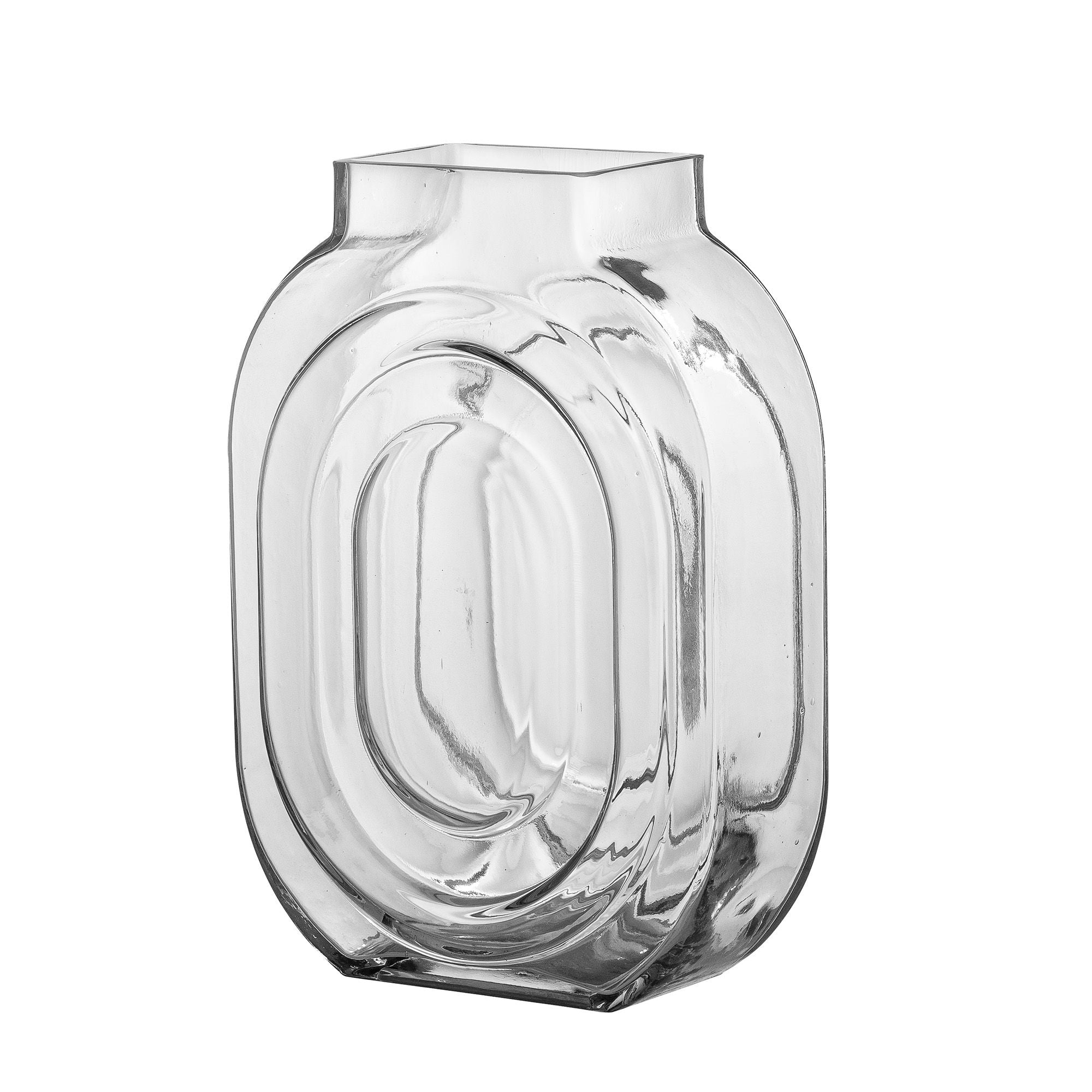 Creatieve collectie Rafi Vase, Clear, Glass