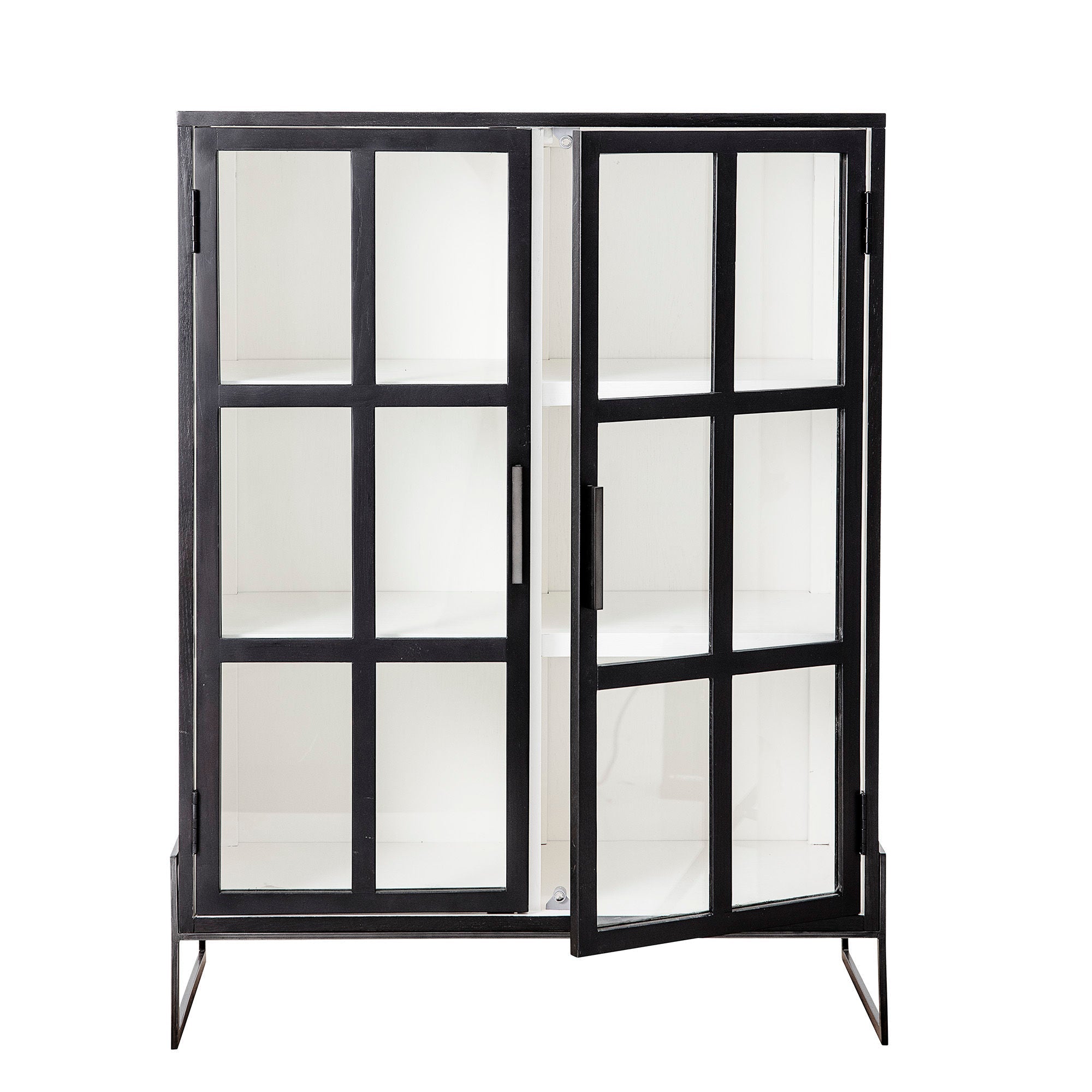 Bloomingville Opal Cabinet, zwart, eiken