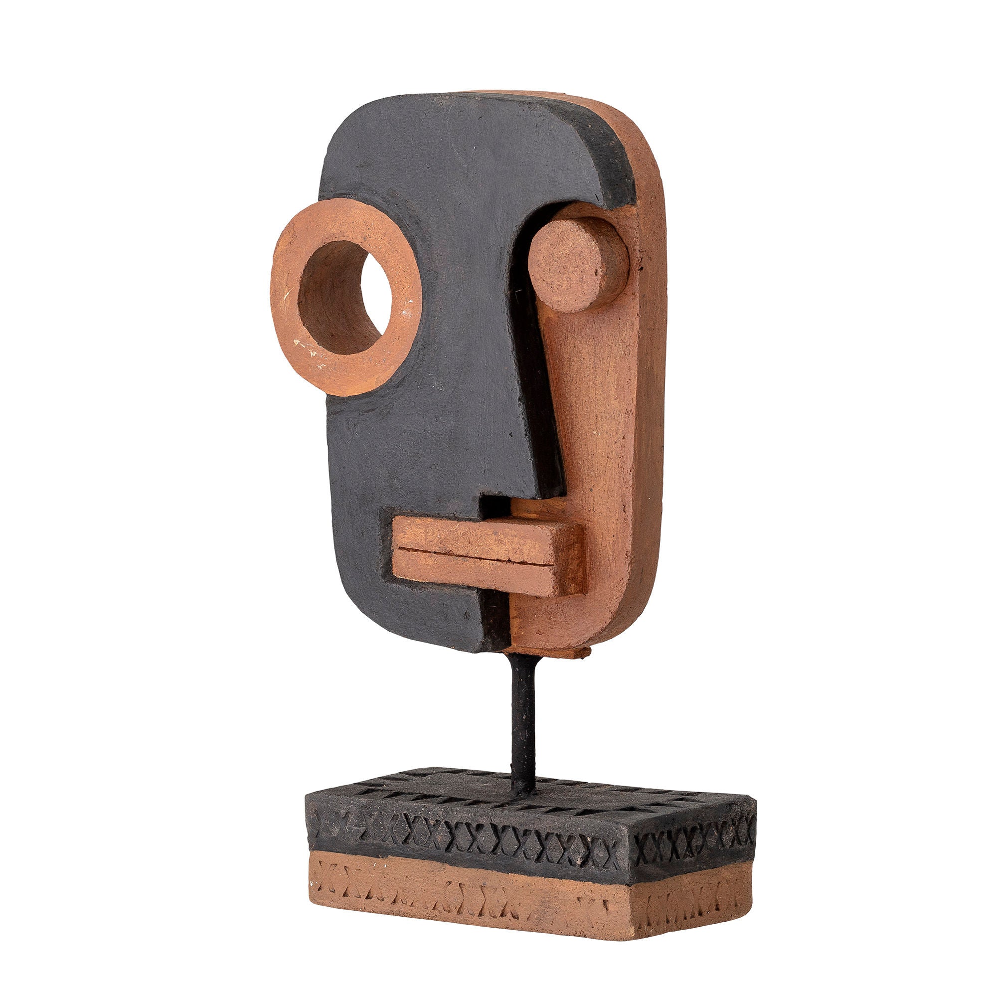 Creative Collection Kazo Deco，Black，Terracotta