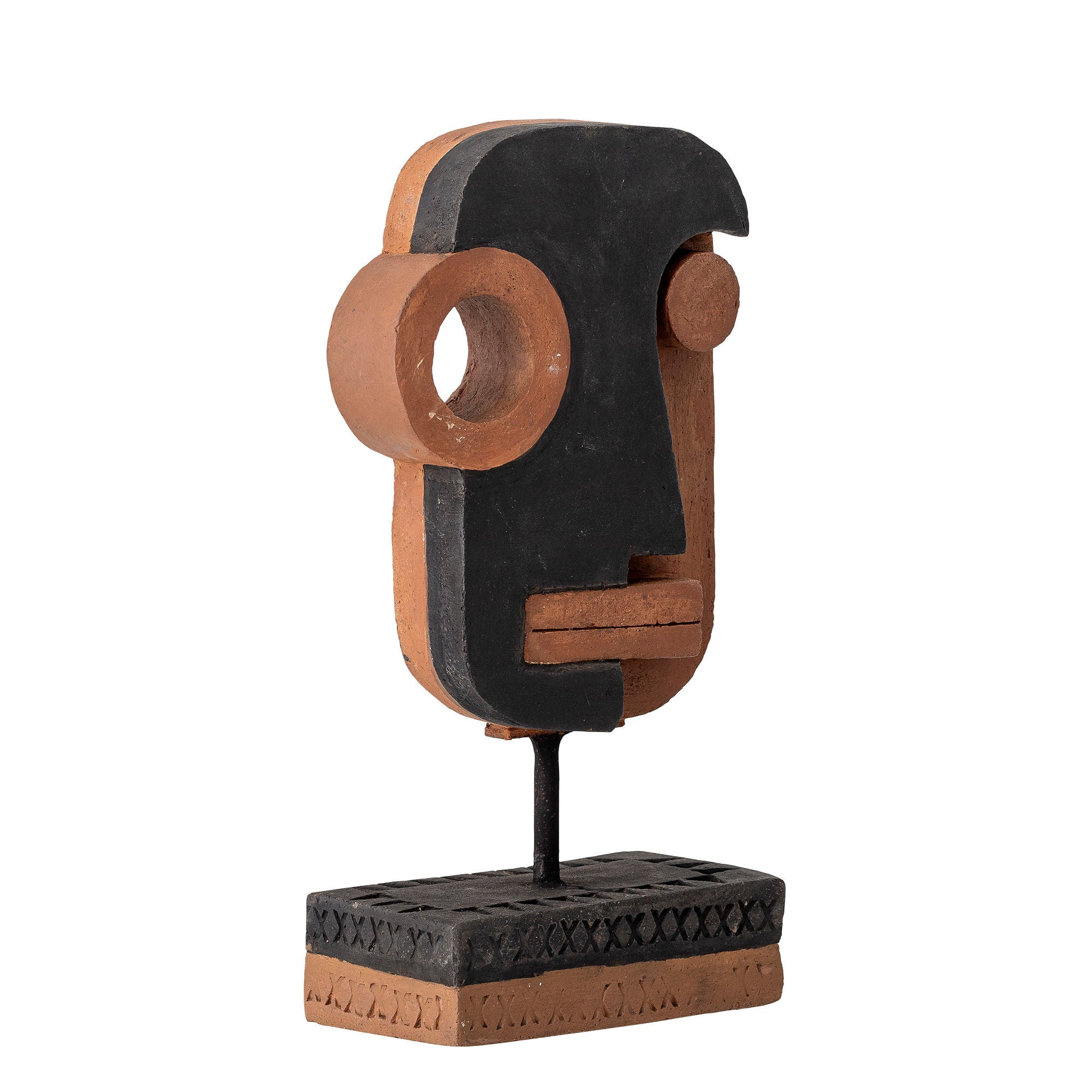 Creative Collection Kazo Deco，Black，Terracotta