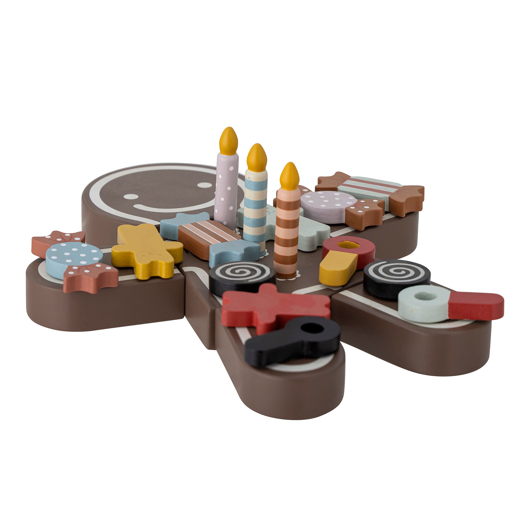 Bloomingville Mini Tala Play套装，食物，棕色，MDF