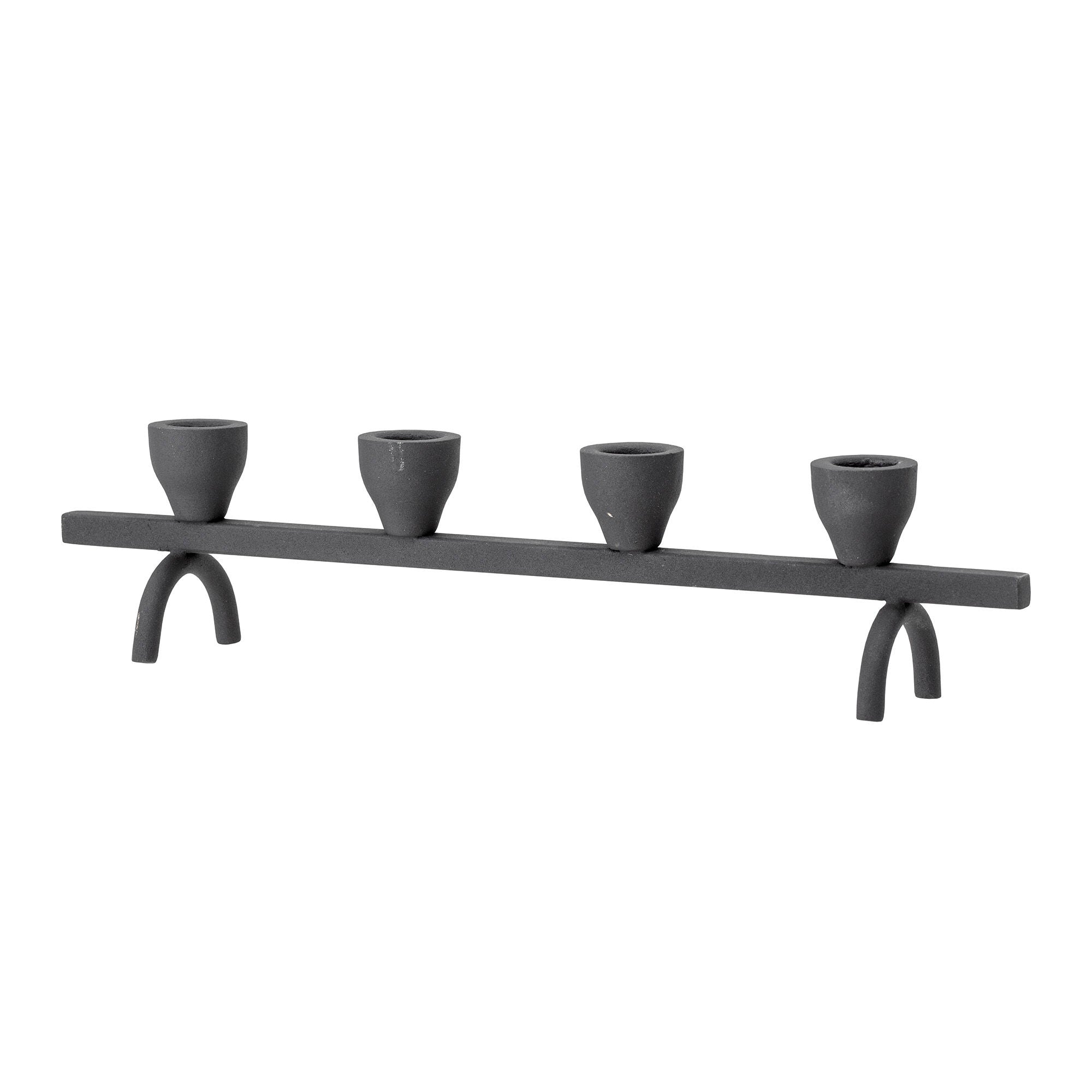 Bloomingville Jerome Candle Holder, svart, metall