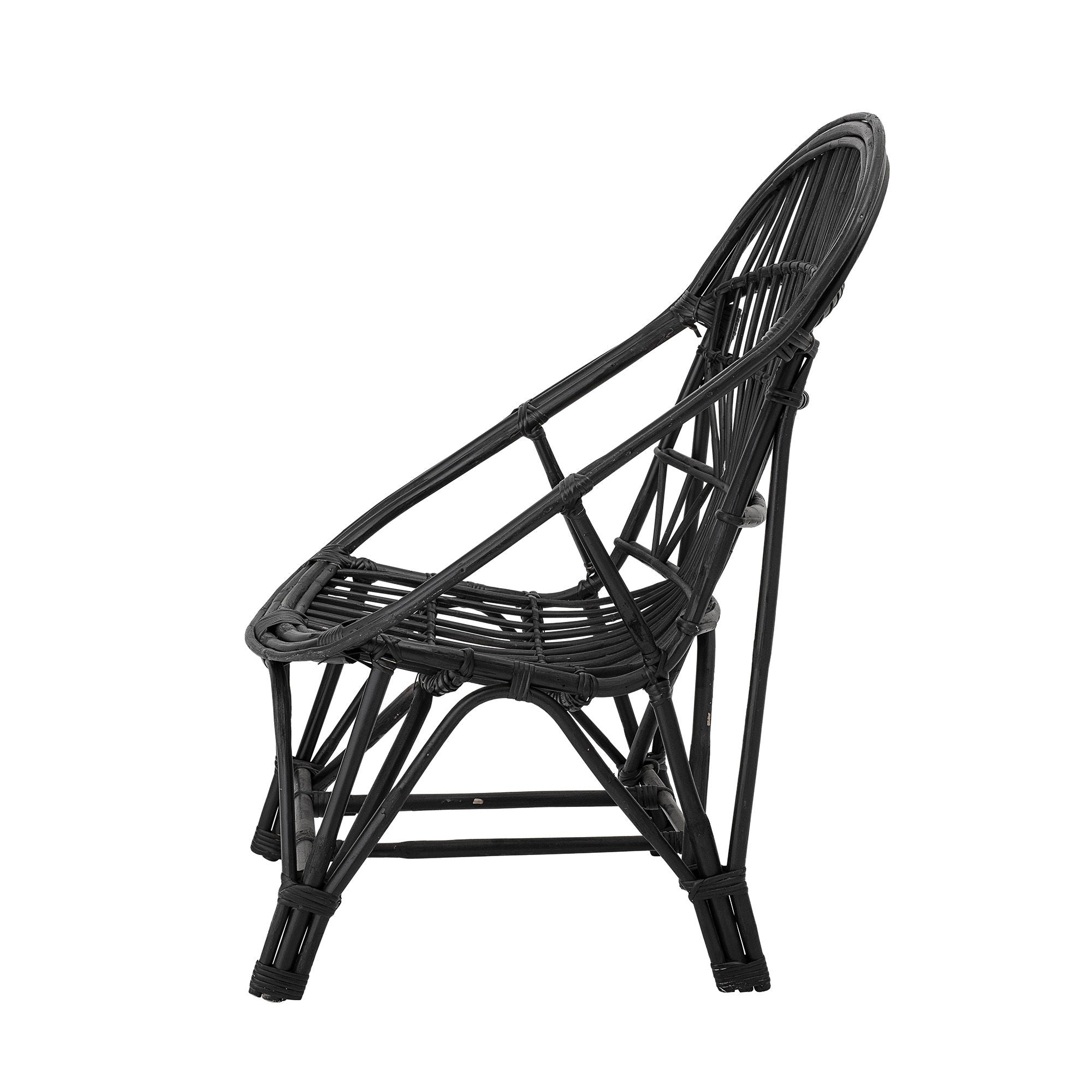 Bloomingville Joline Lounge Chair, Schwarz, Stock