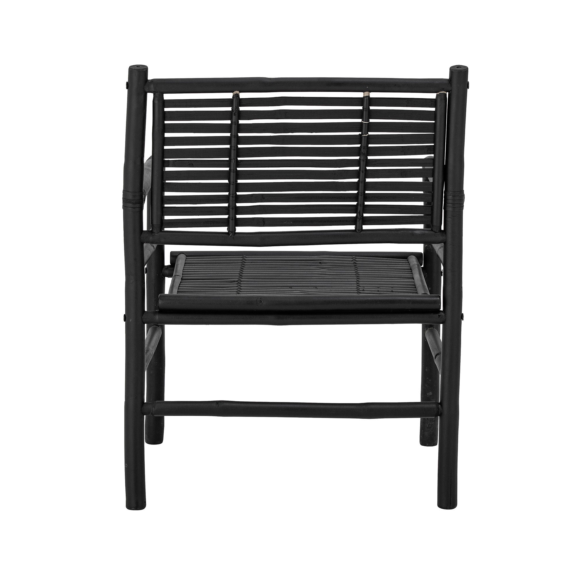 Bloomingville Coen Lounge, noir, bambou