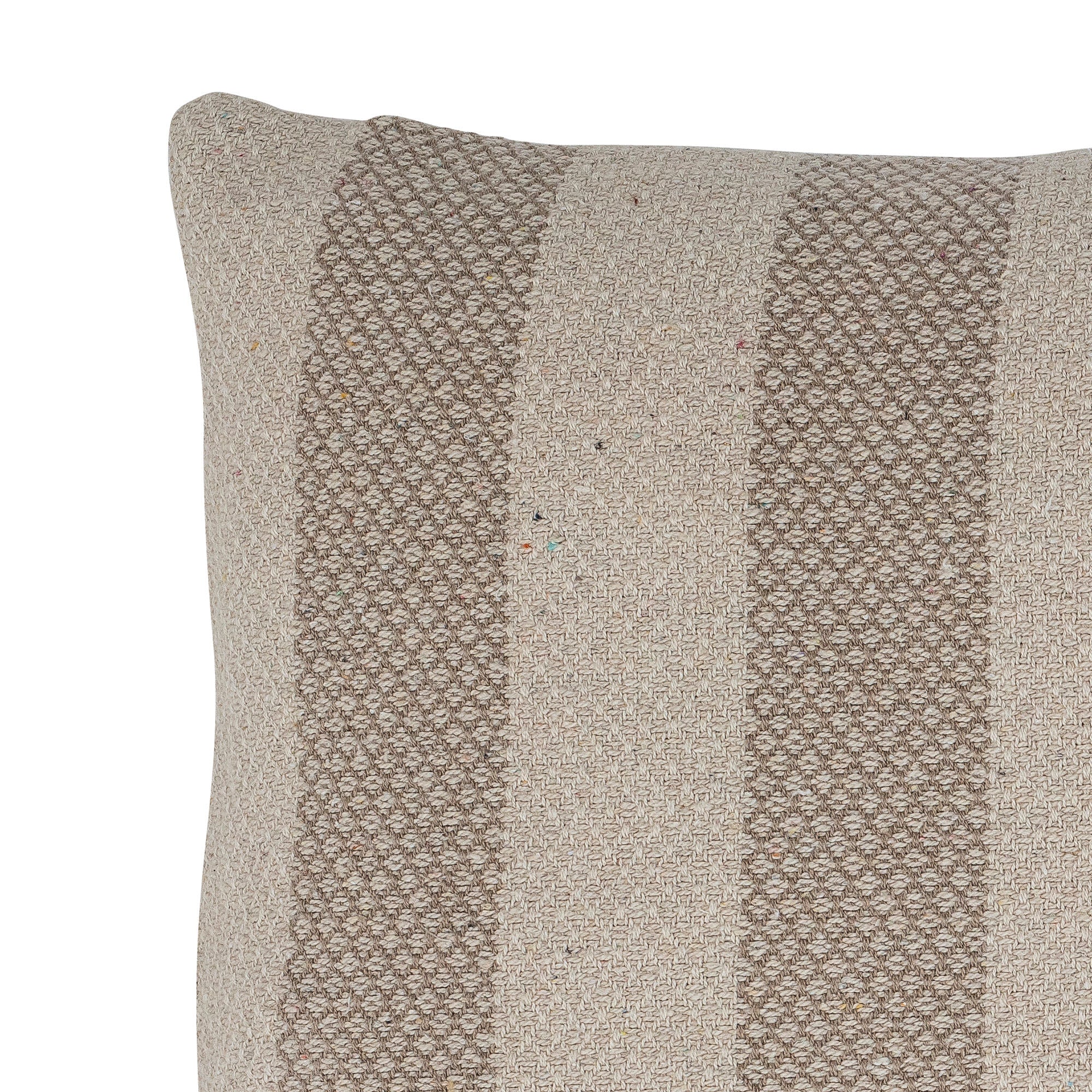 Bloomingville Eden Cushion, bruin, gerecycled katoen