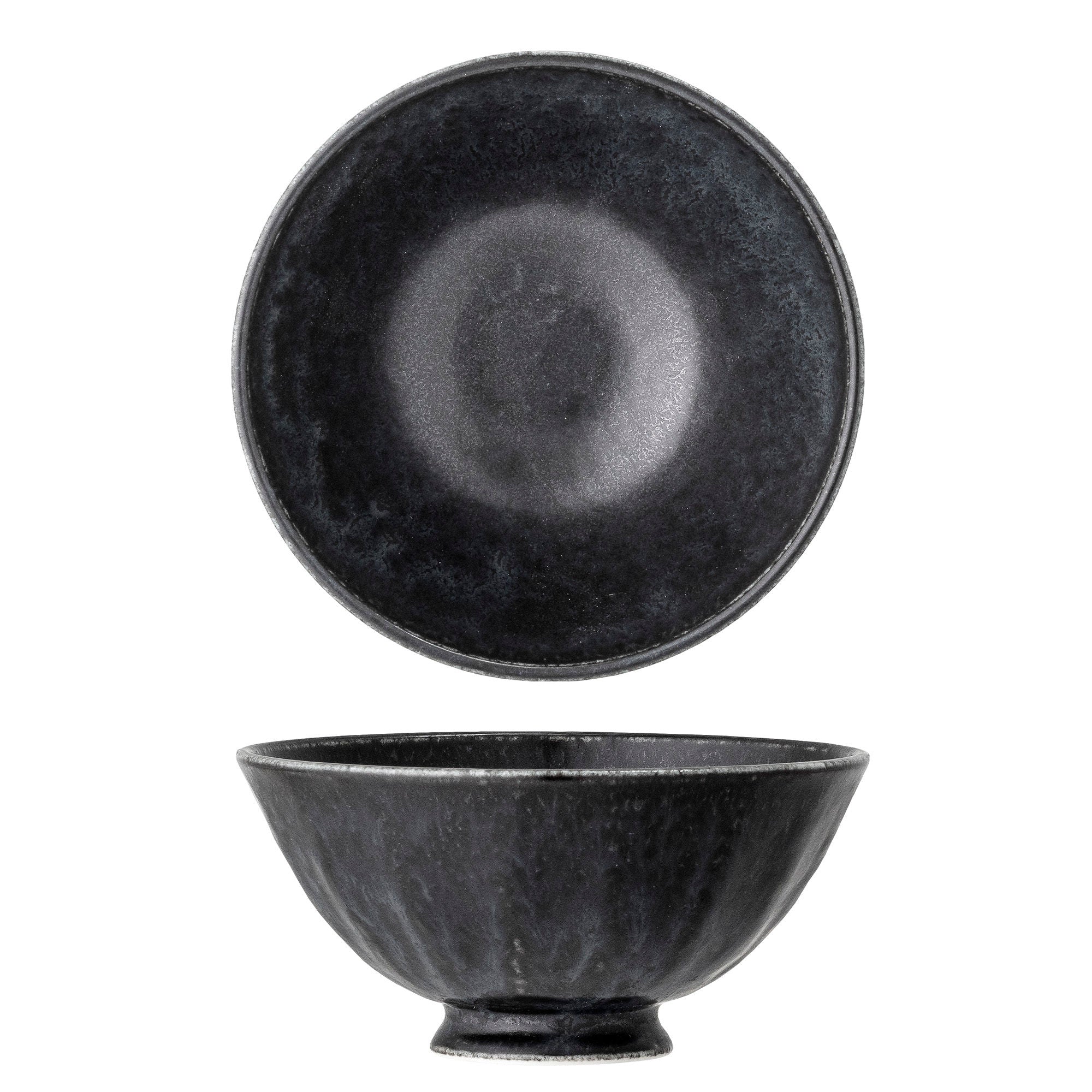 Bloomingville Yoko Bowl, nero, porcellana