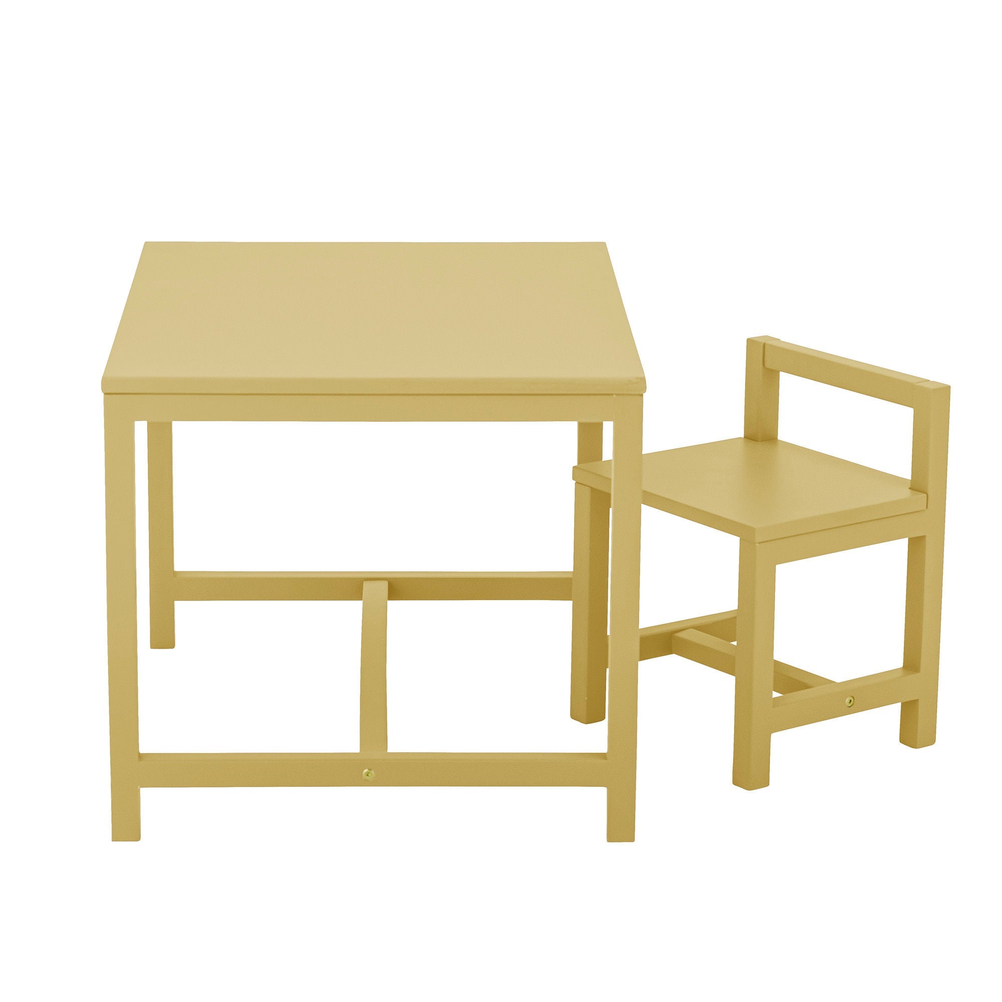 Bloomingville Mini Rese Chair, Gelb, MDF