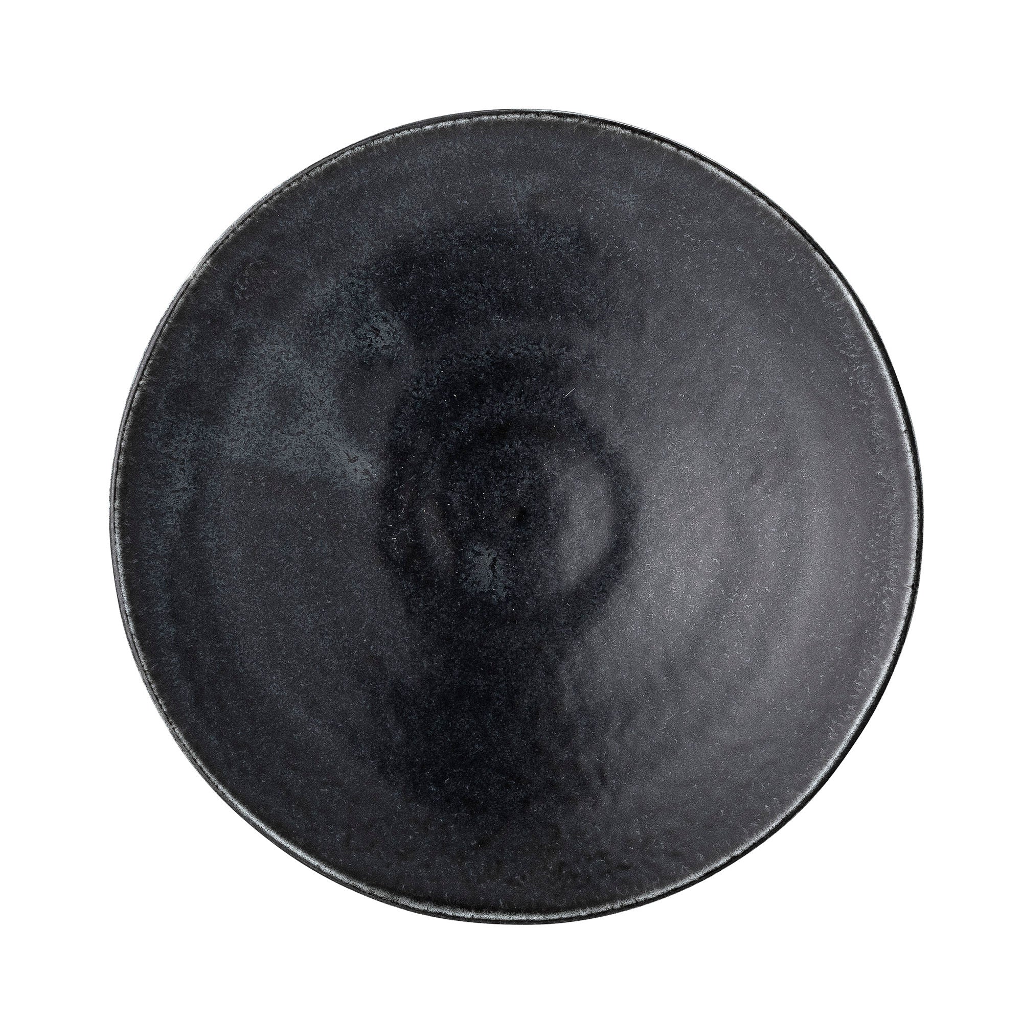 Bloomingville Yoko -plaat, zwart, porselein