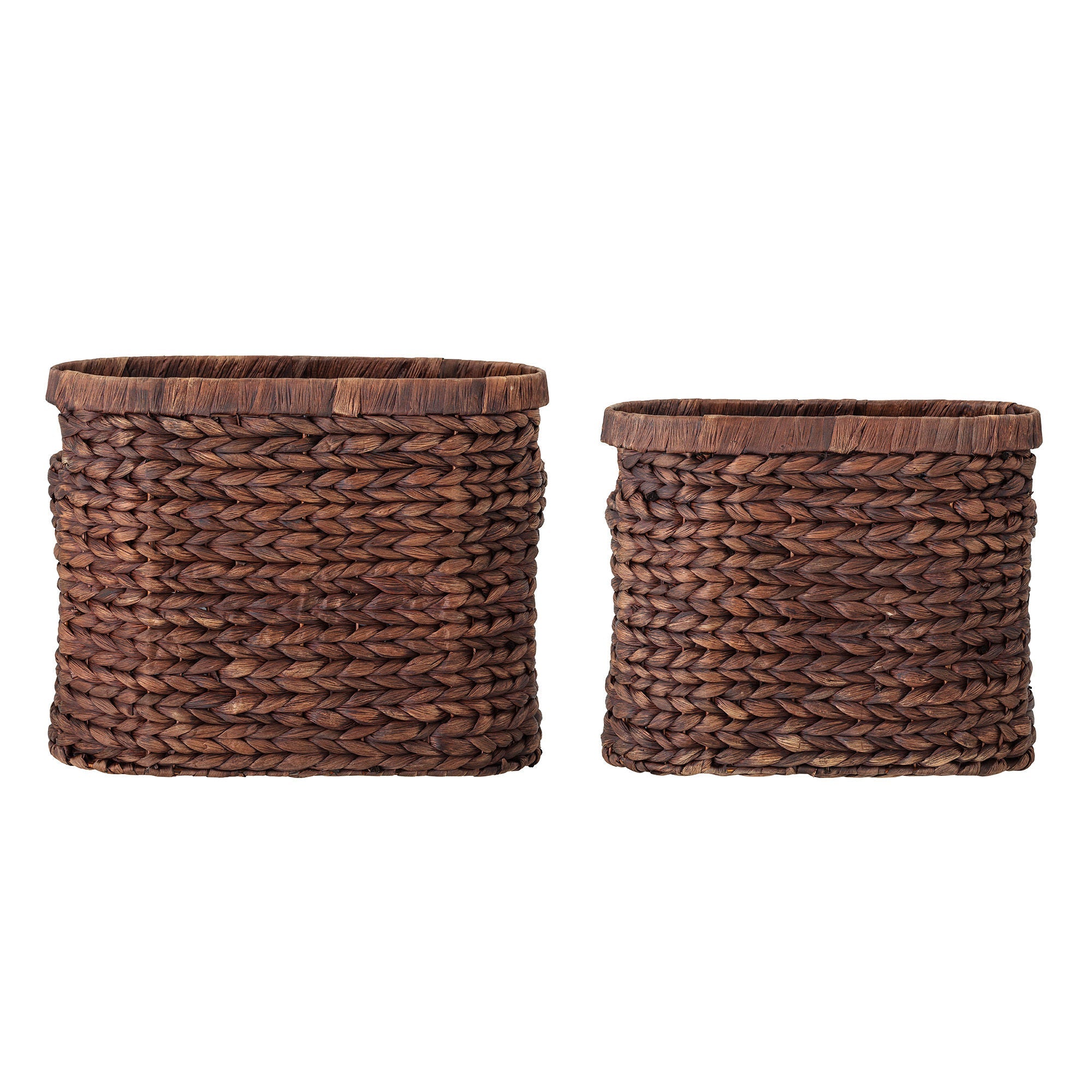 Bloomingville Saria Basket, Brown, Water Hyacinth