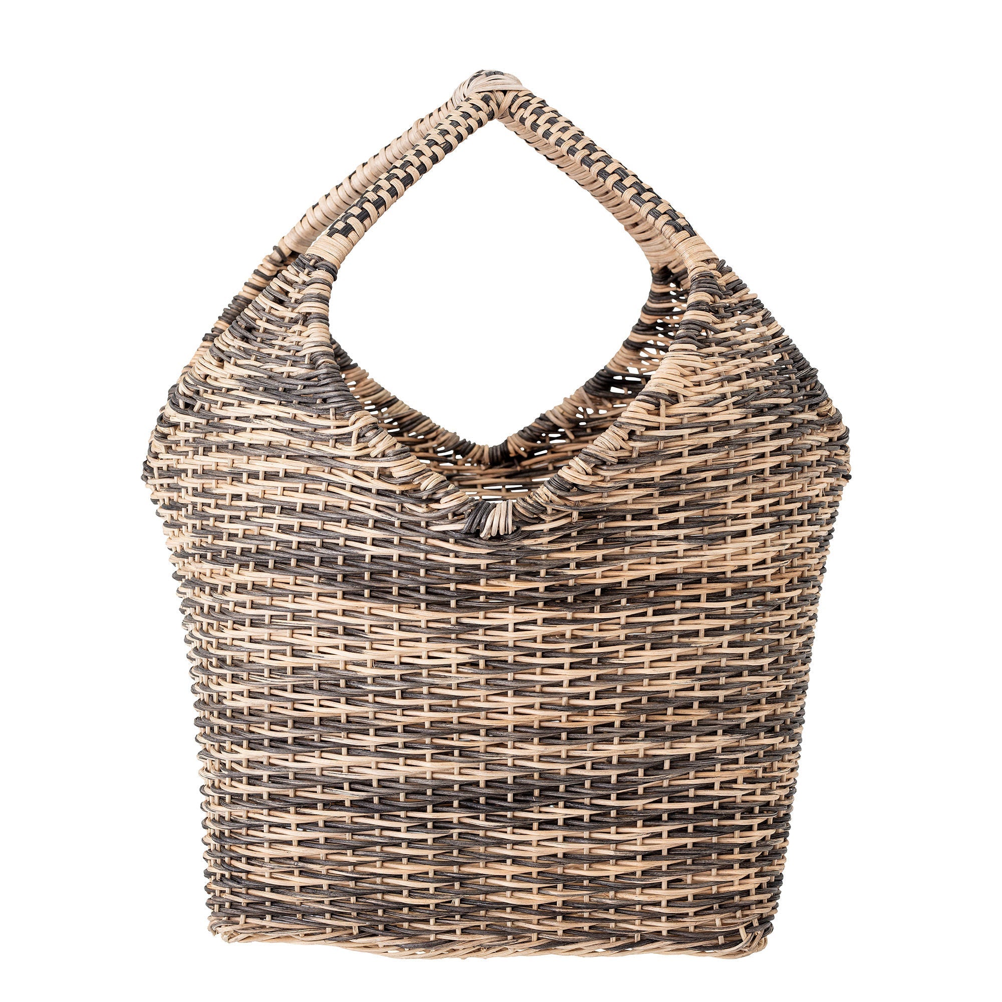 创意收集Alanna Basket，Nature，Rattan