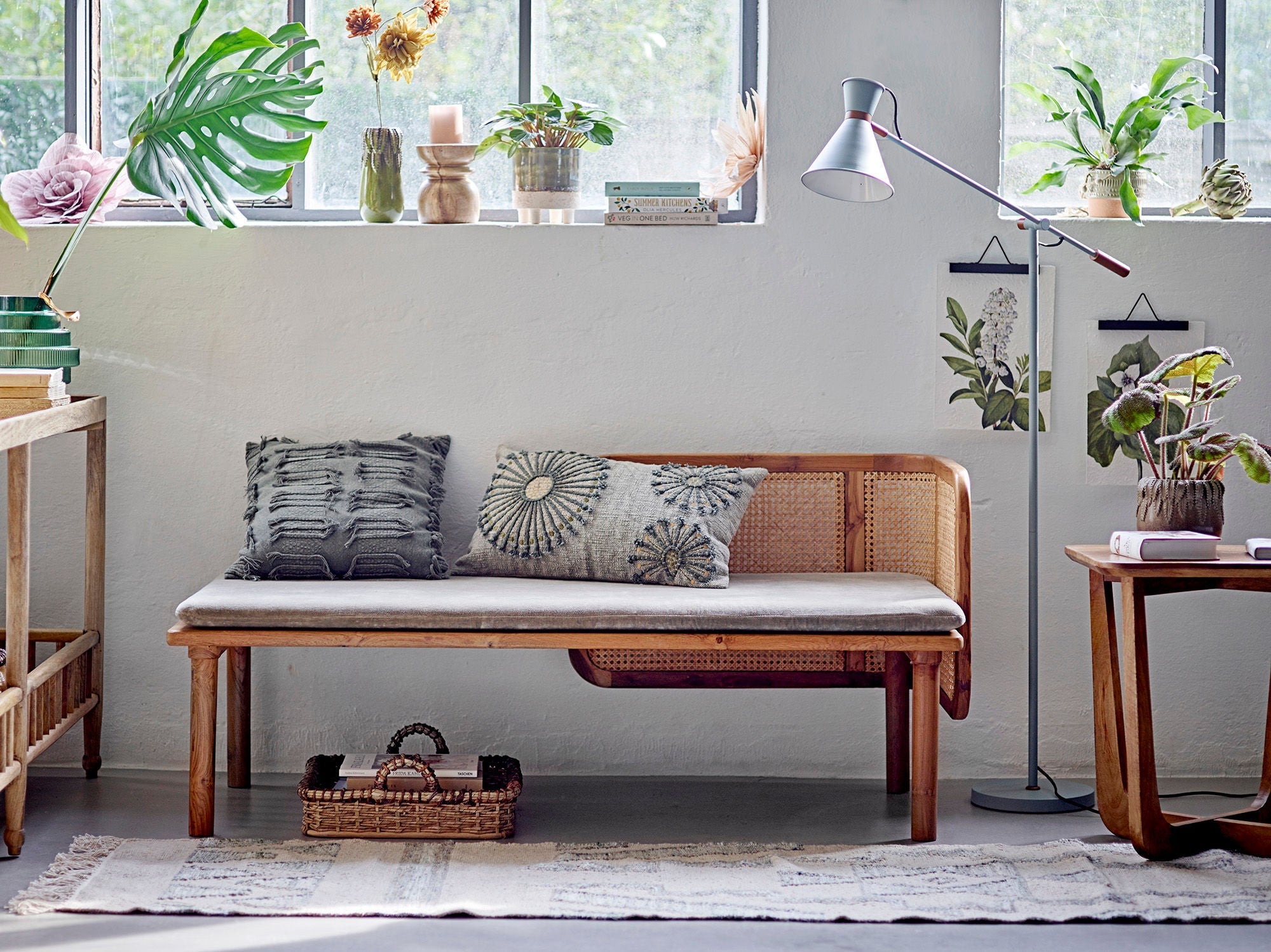 Creatieve collectie Todi Basket, Nature, Palm Leaf